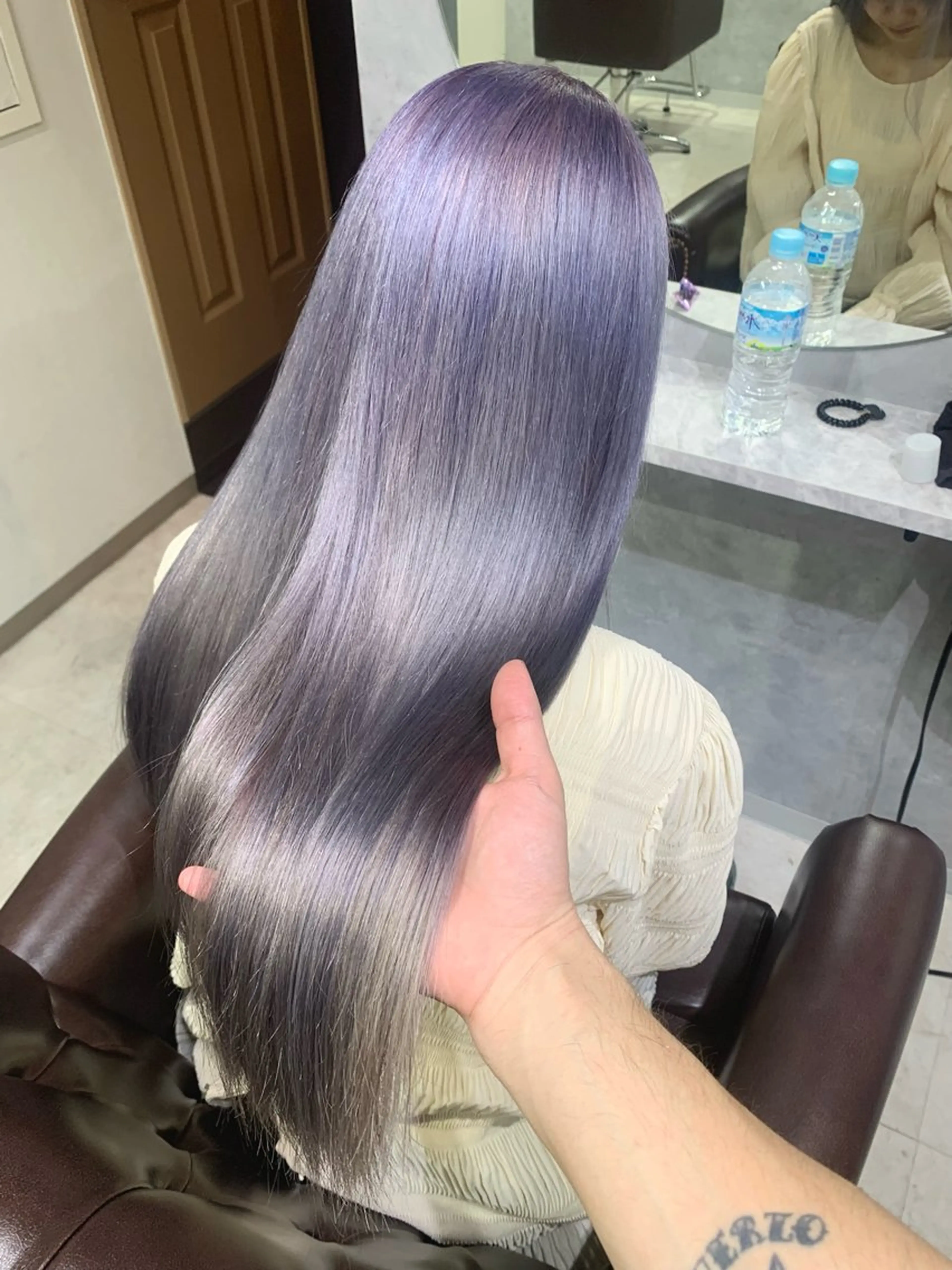 ロング ヘアカラー トリートメント 池袋/ダブルカラー GLADGE🩵のヘアスタイル