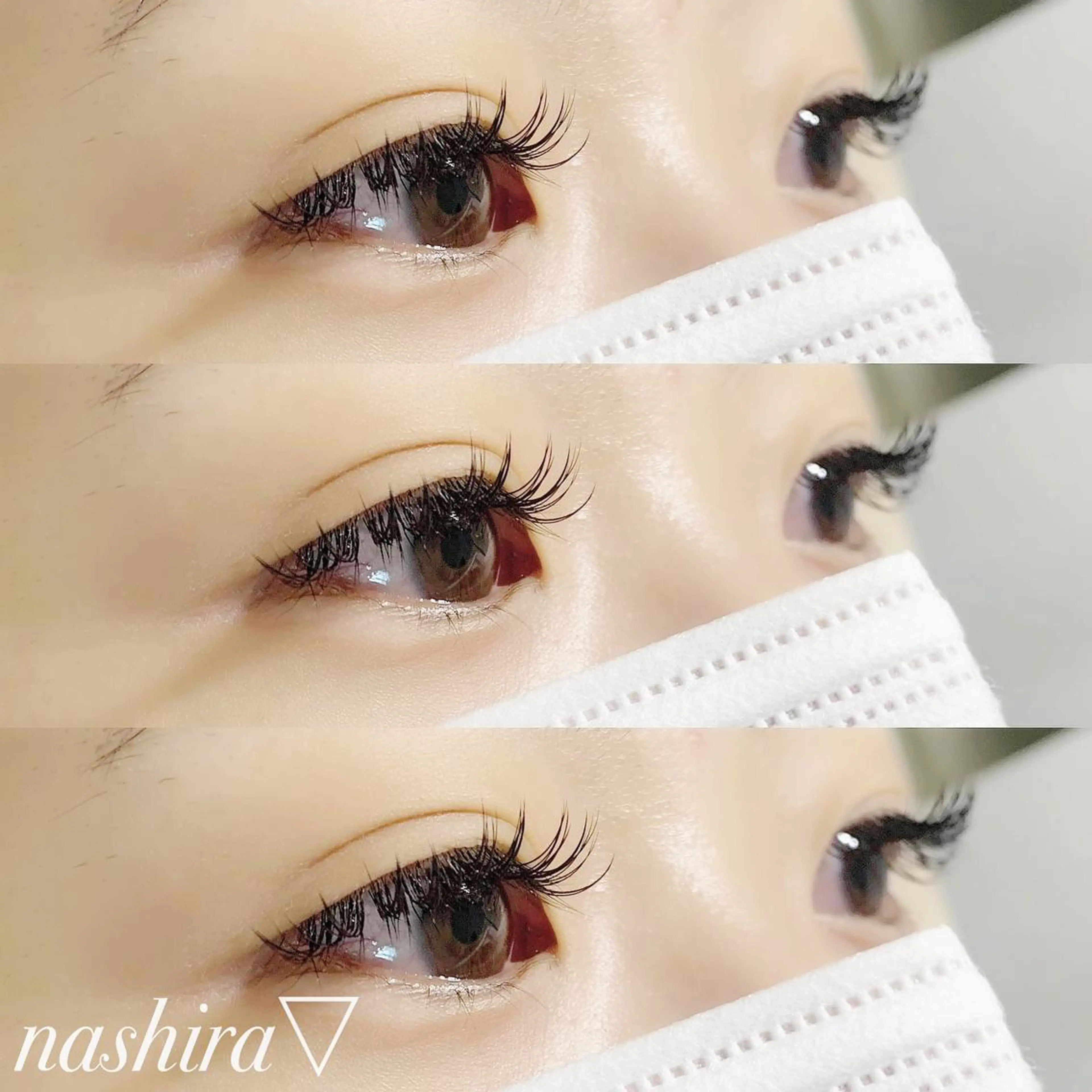 マツエク・マツパ 付け放題 Cカール Dカール ナチュラル 結婚式・ブライダル マツエク nashira -ナシラ- 恵比寿のマツエク・マツパデザイン