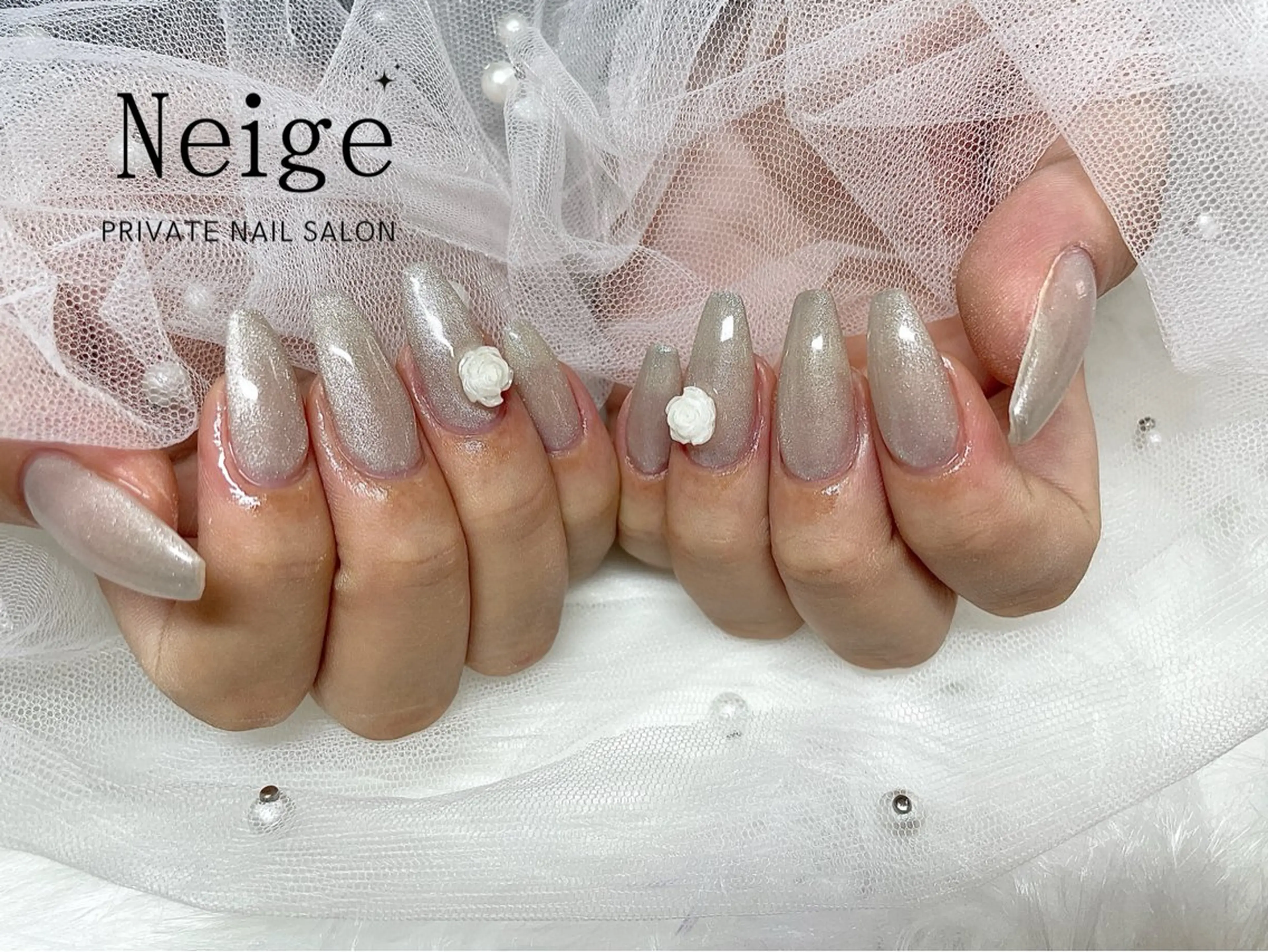 ネイル ハンドネイル Neige所属・Neige 𓂃 aiのネイルデザイン