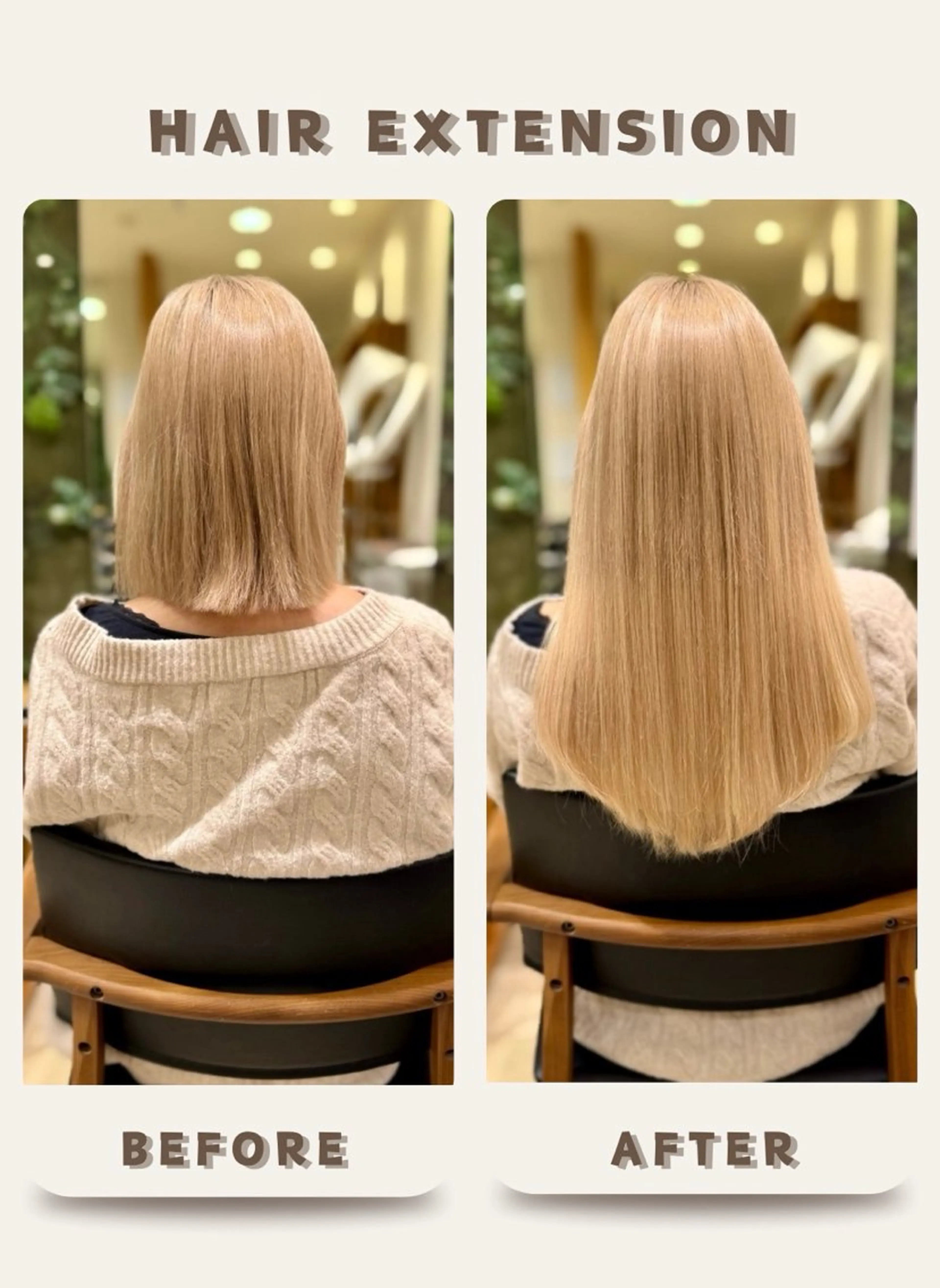 セミロング シールエクステ エクステ MIYU🌙 エクステフリーランスのヘアスタイル