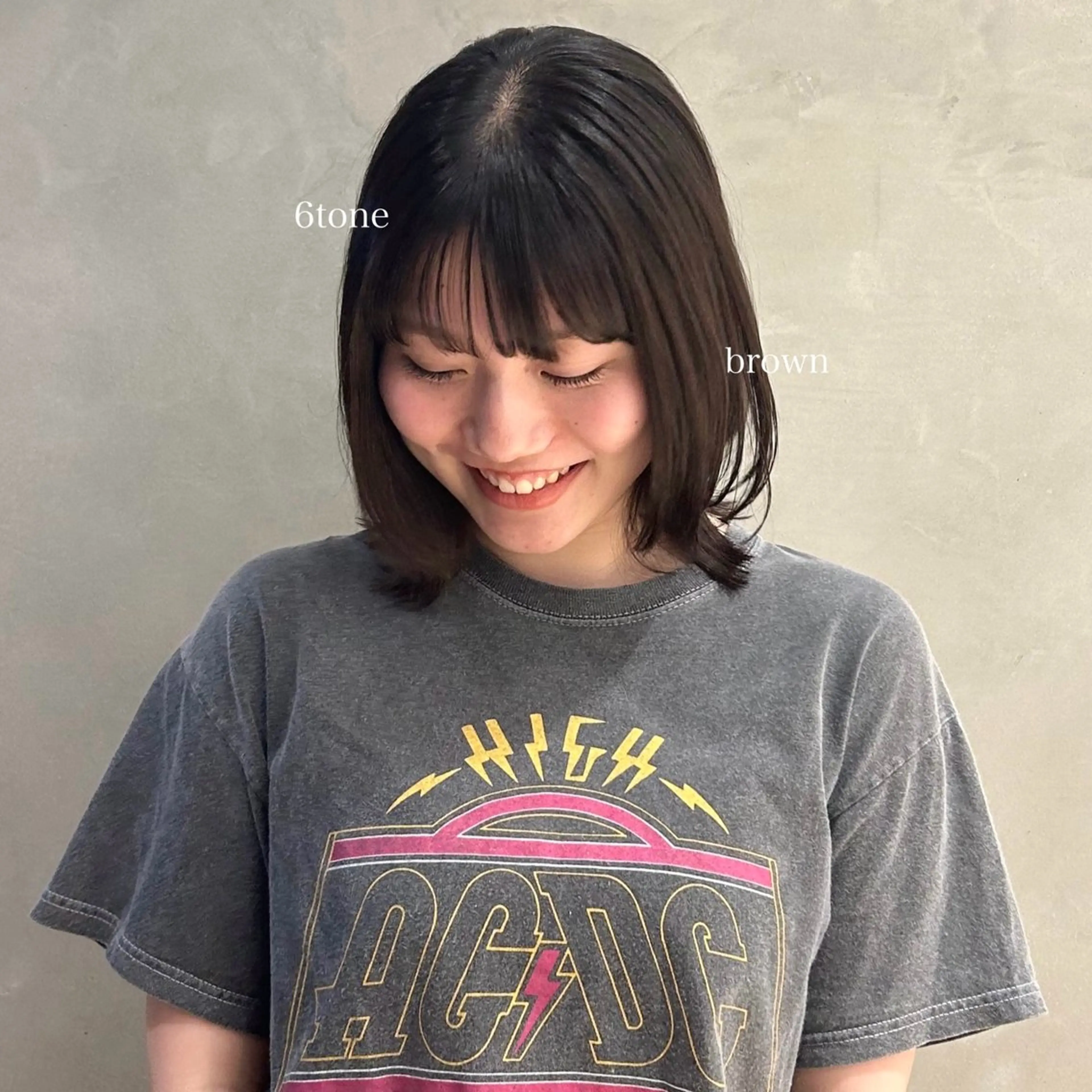 ミディアム ヘアカラー suzuna🍒 仙台PARCOのヘアスタイル