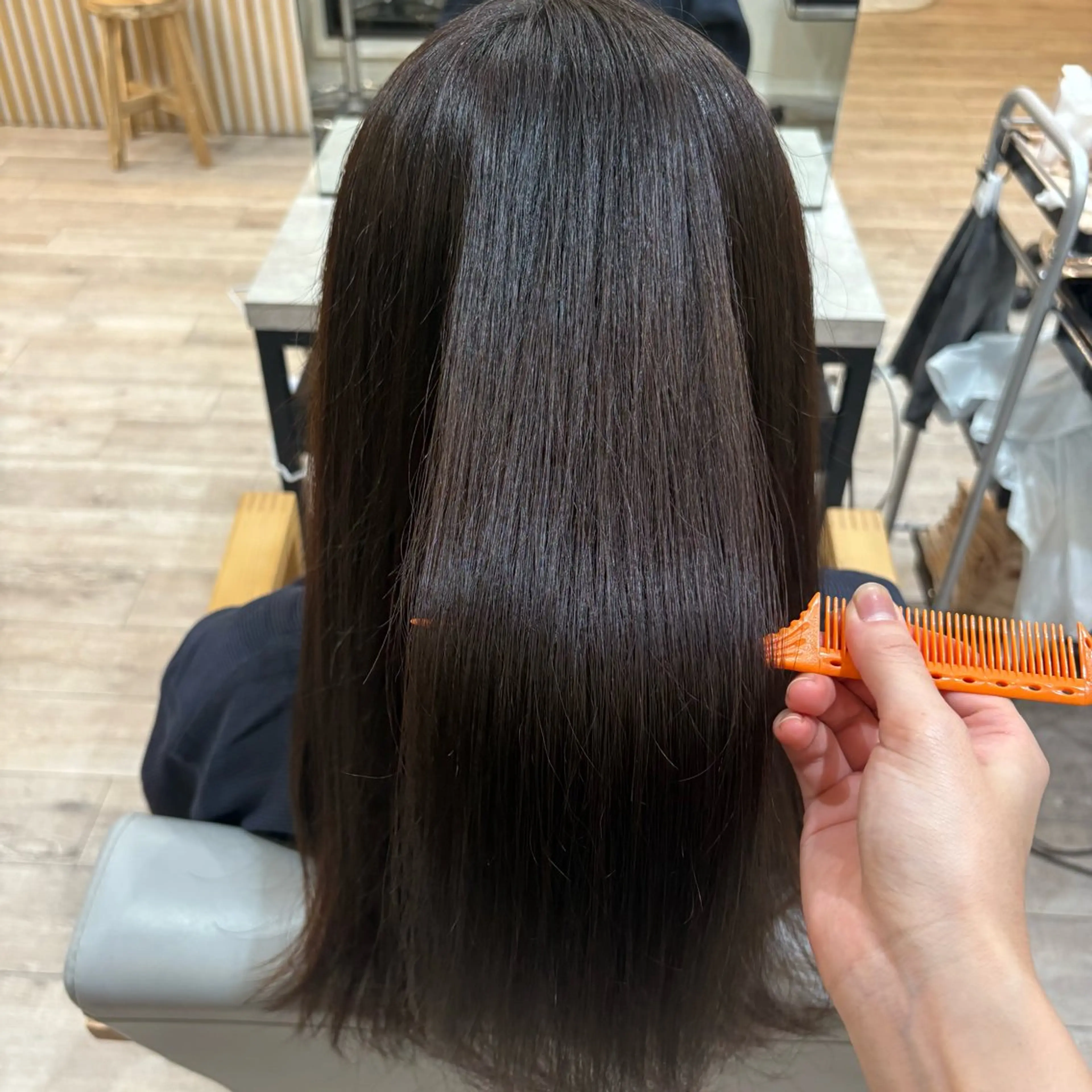 ロング amber  池袋所属・大木 唯月のヘアスタイル