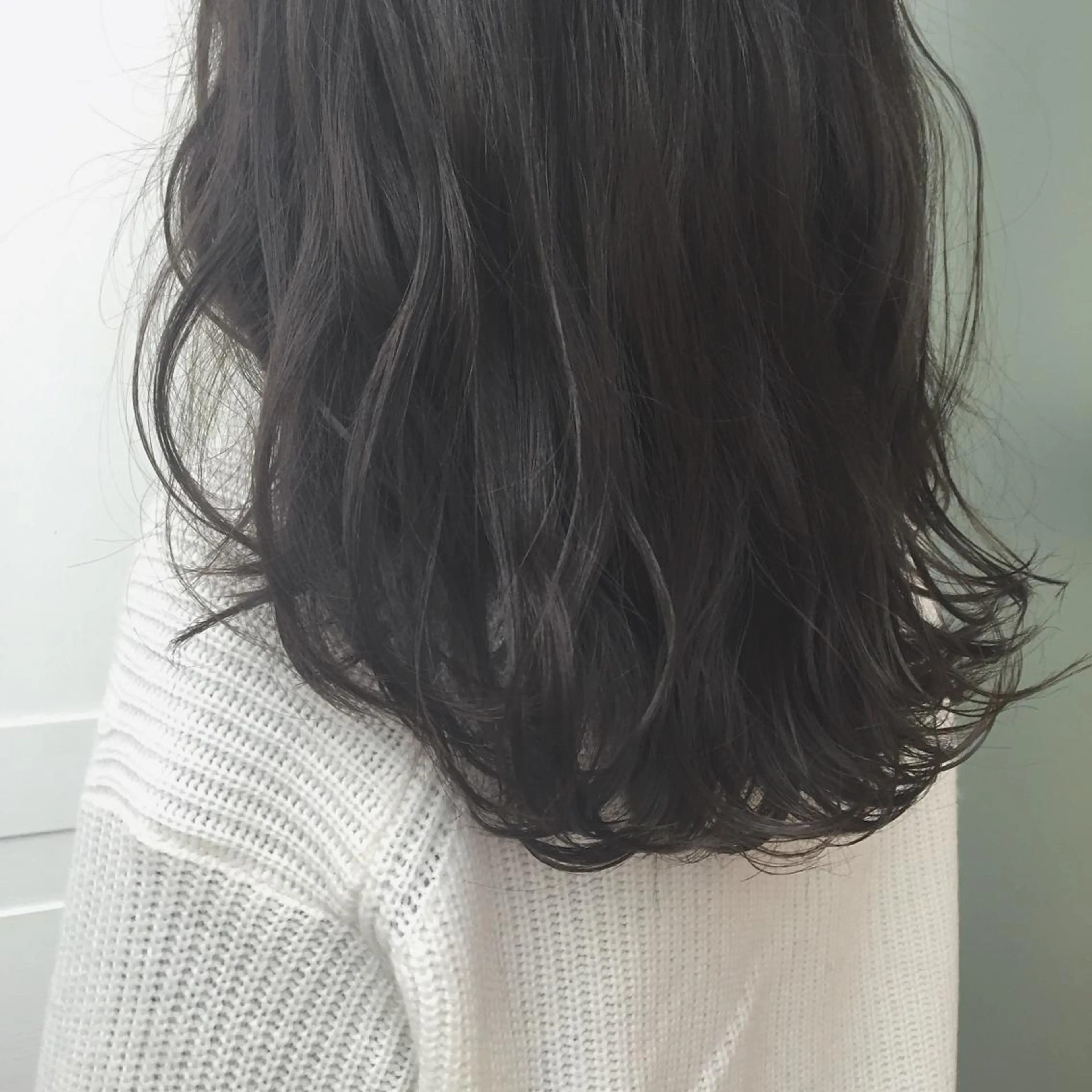 セミロング カラー パーマ 前髪顔周り✂️店長 ❤️アマミヤ❤️のヘアスタイル