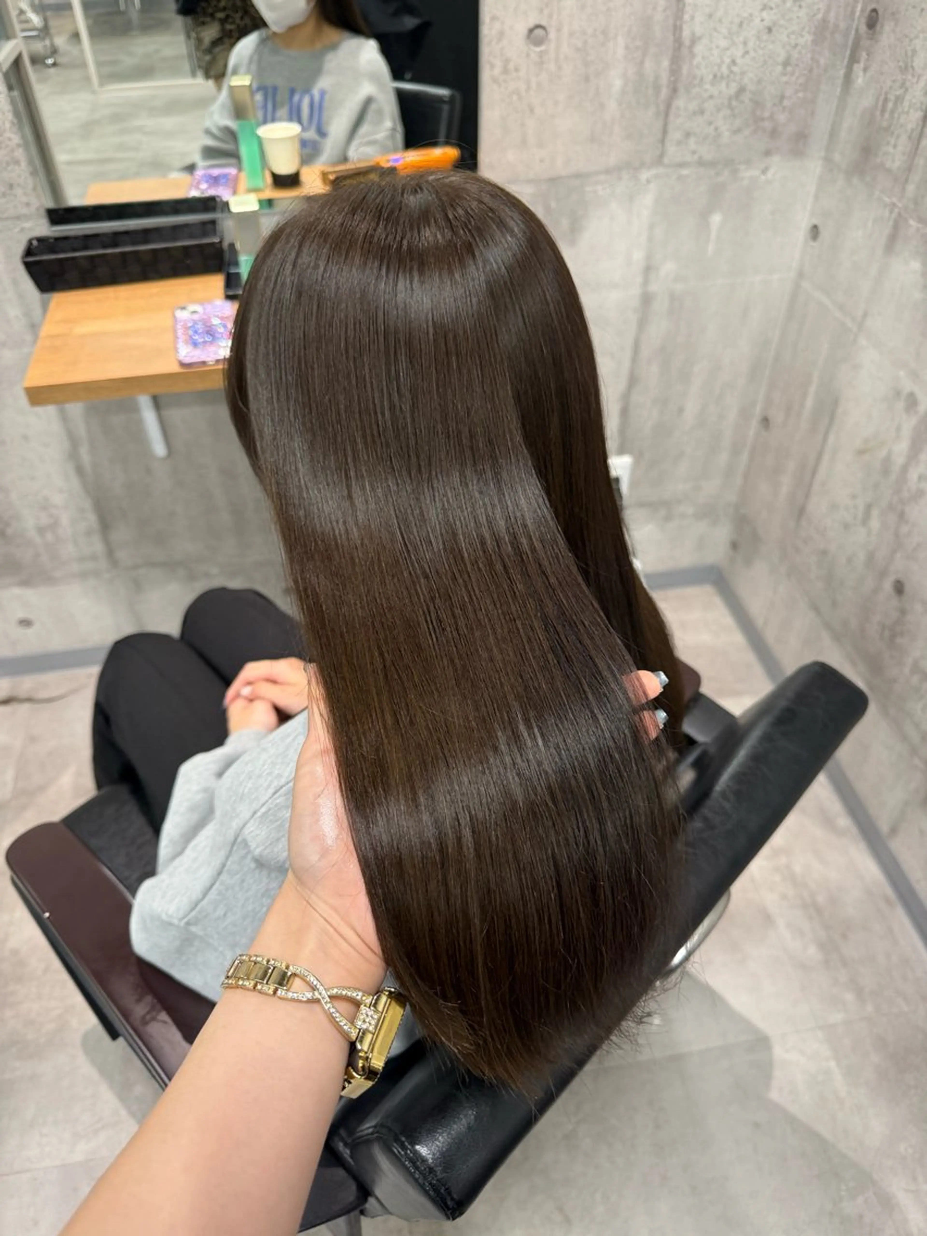 ロング カット ヘアカラー トリートメント ayano /レイヤー/艶カラーのヘアスタイル