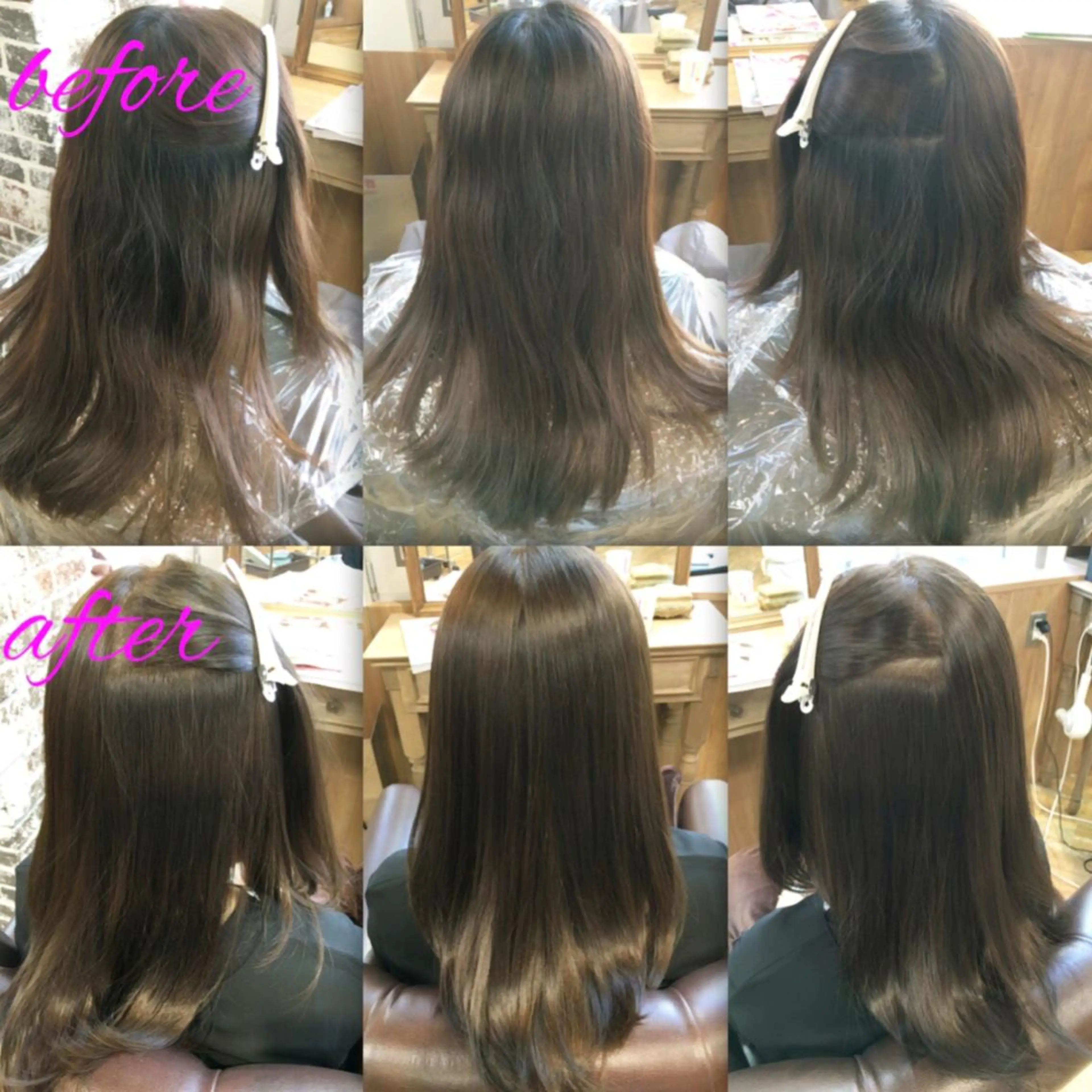ロング パーマ ストレートパーマ 本物のブリーチ縮毛 /デサキショウヘイのヘアスタイル