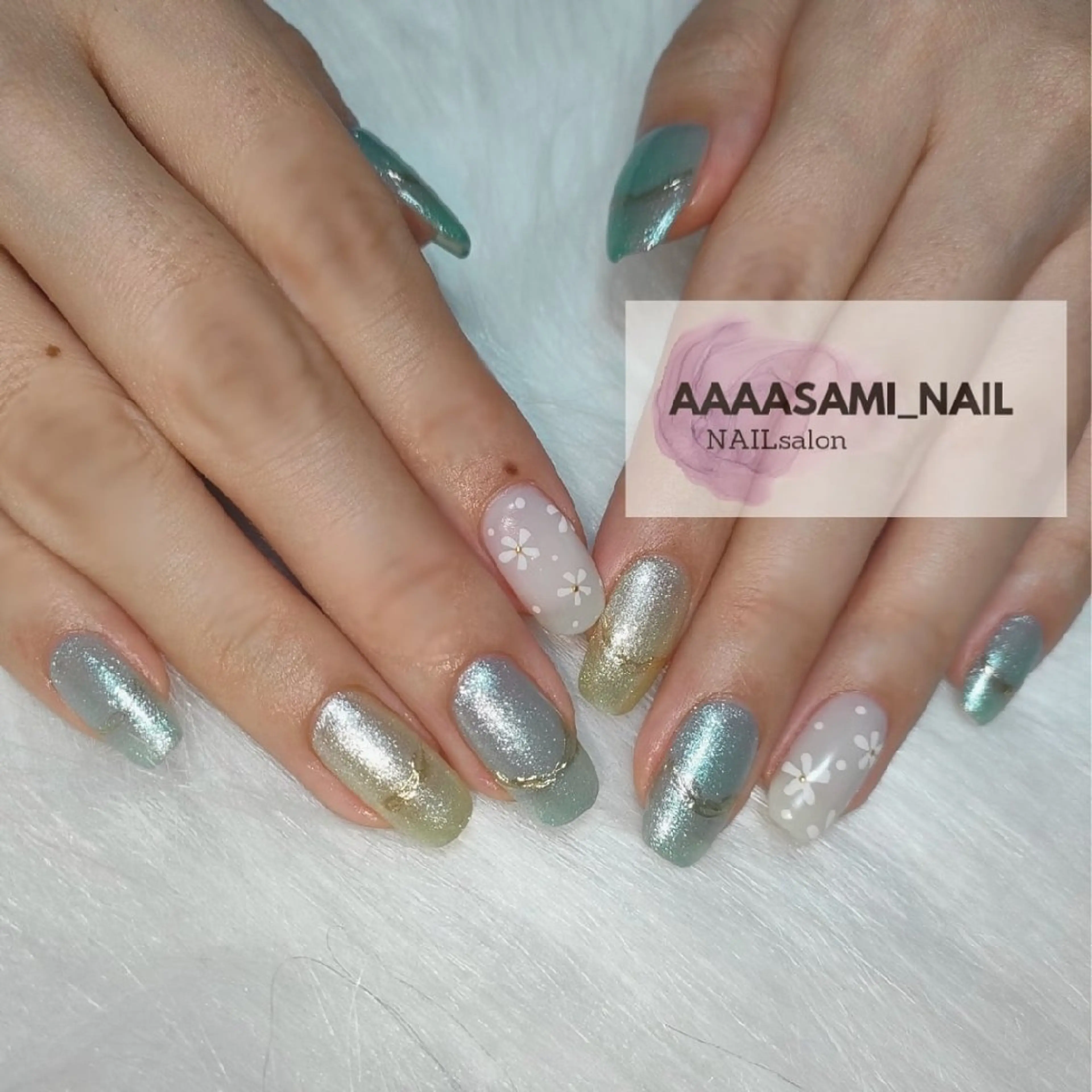 ネイル 春ネイル aaaasami 🌷のネイルデザイン