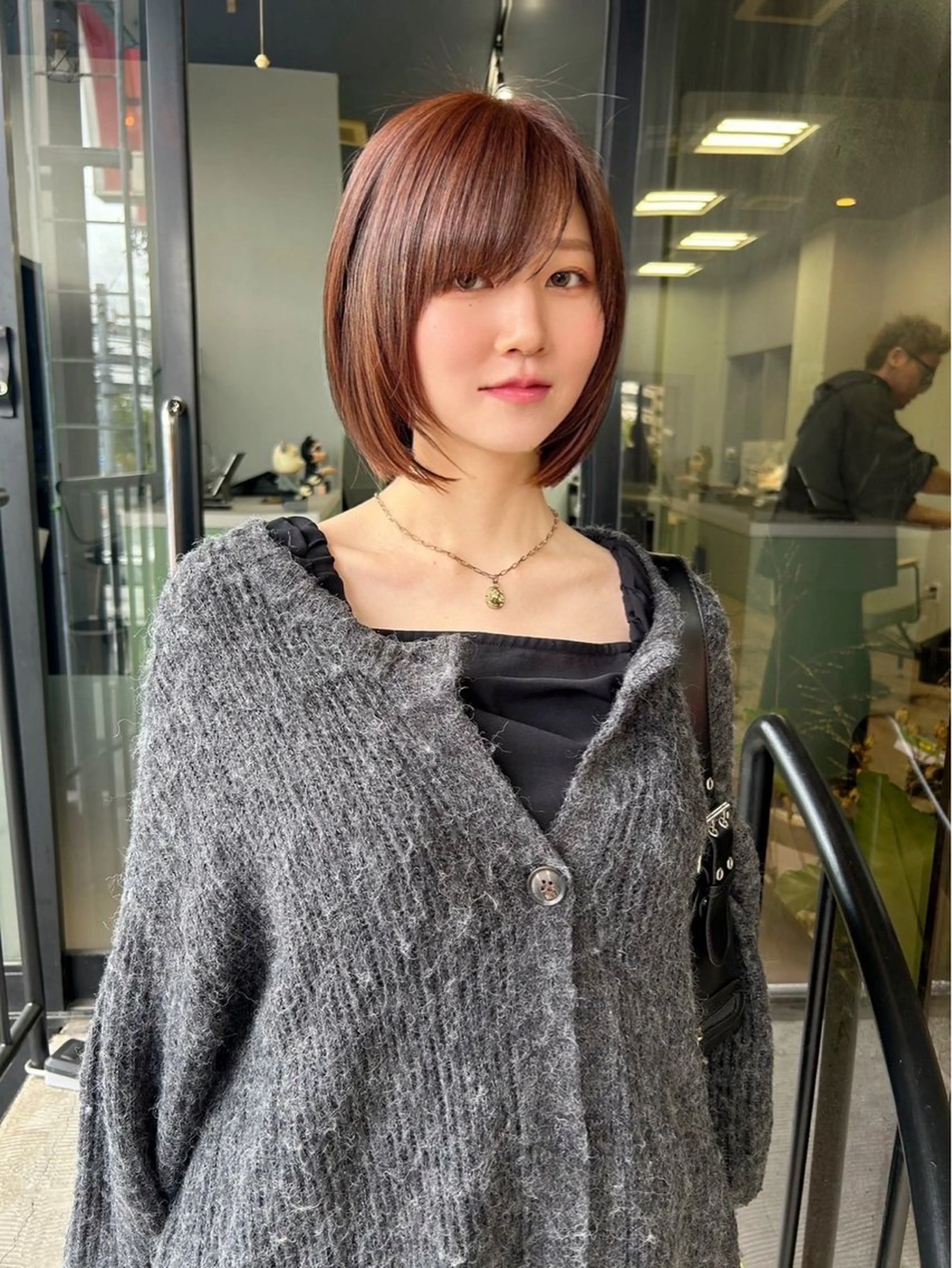 ミディアム カラー ヘアカラー トリートメント yori SAPPORO所属・yori 代表すがわらのヘアスタイル