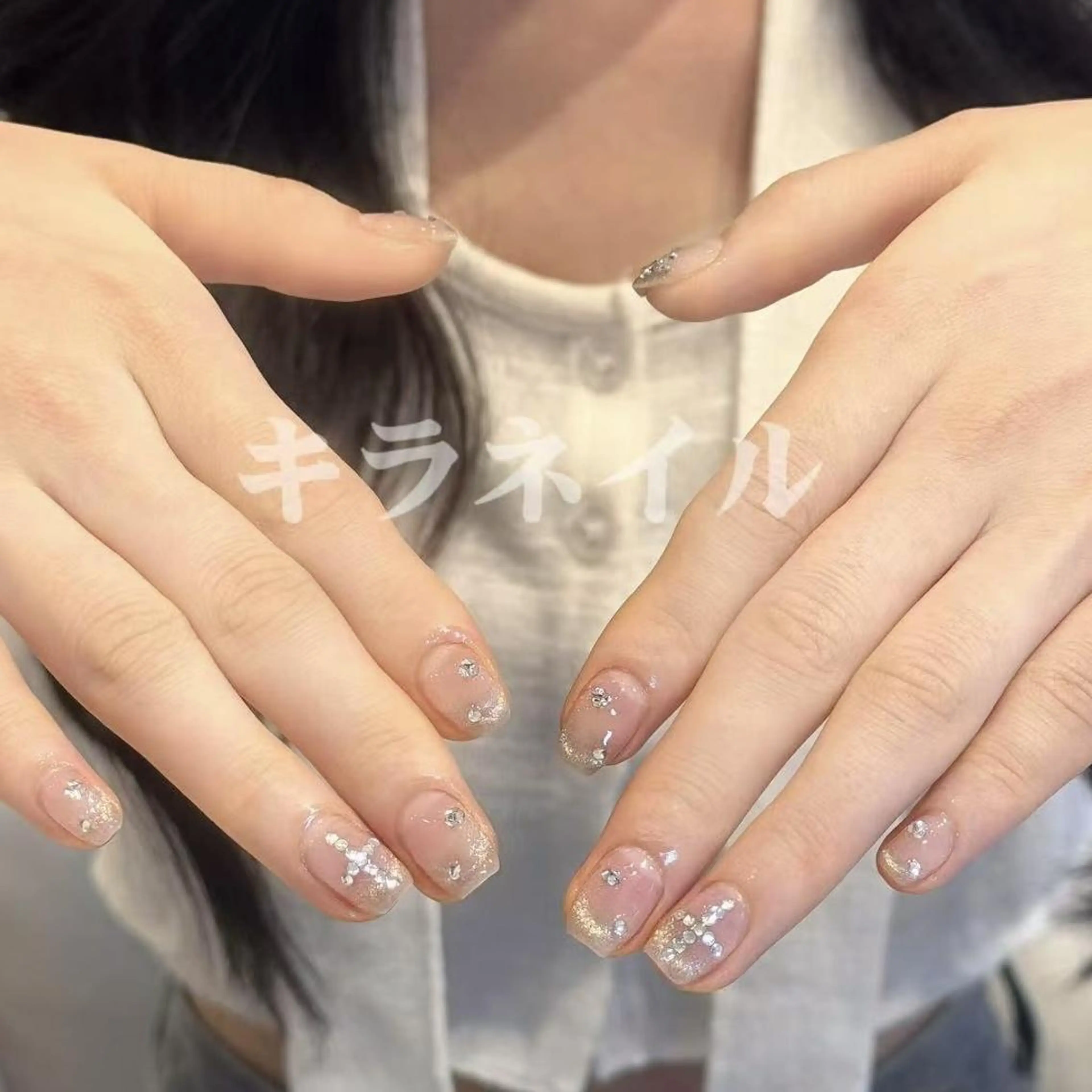 ネイル 💎渋谷💎 韓国風ネイルのネイルデザイン