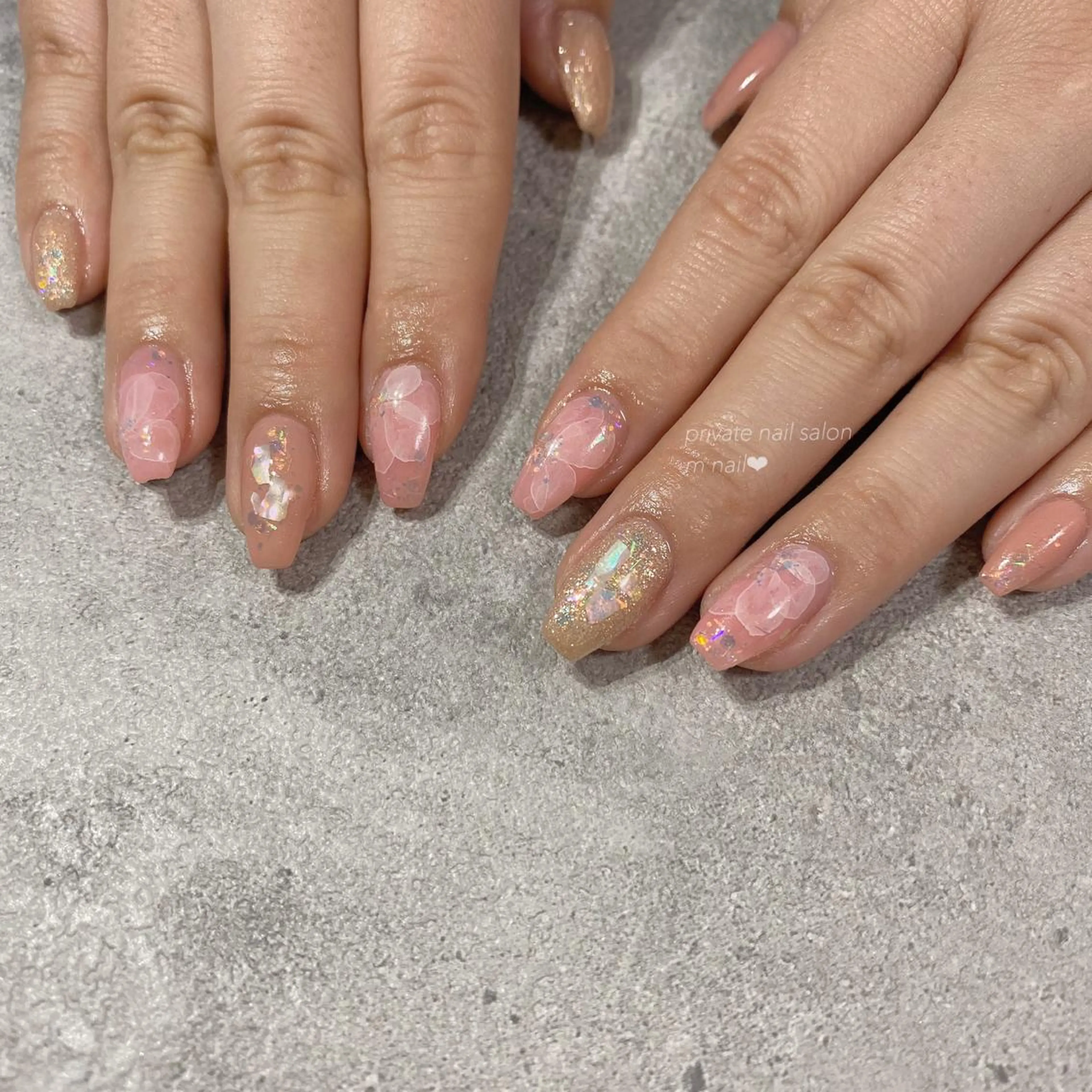 ネイル フラワーネイル ハンドネイル 小河原 舞のネイルデザイン