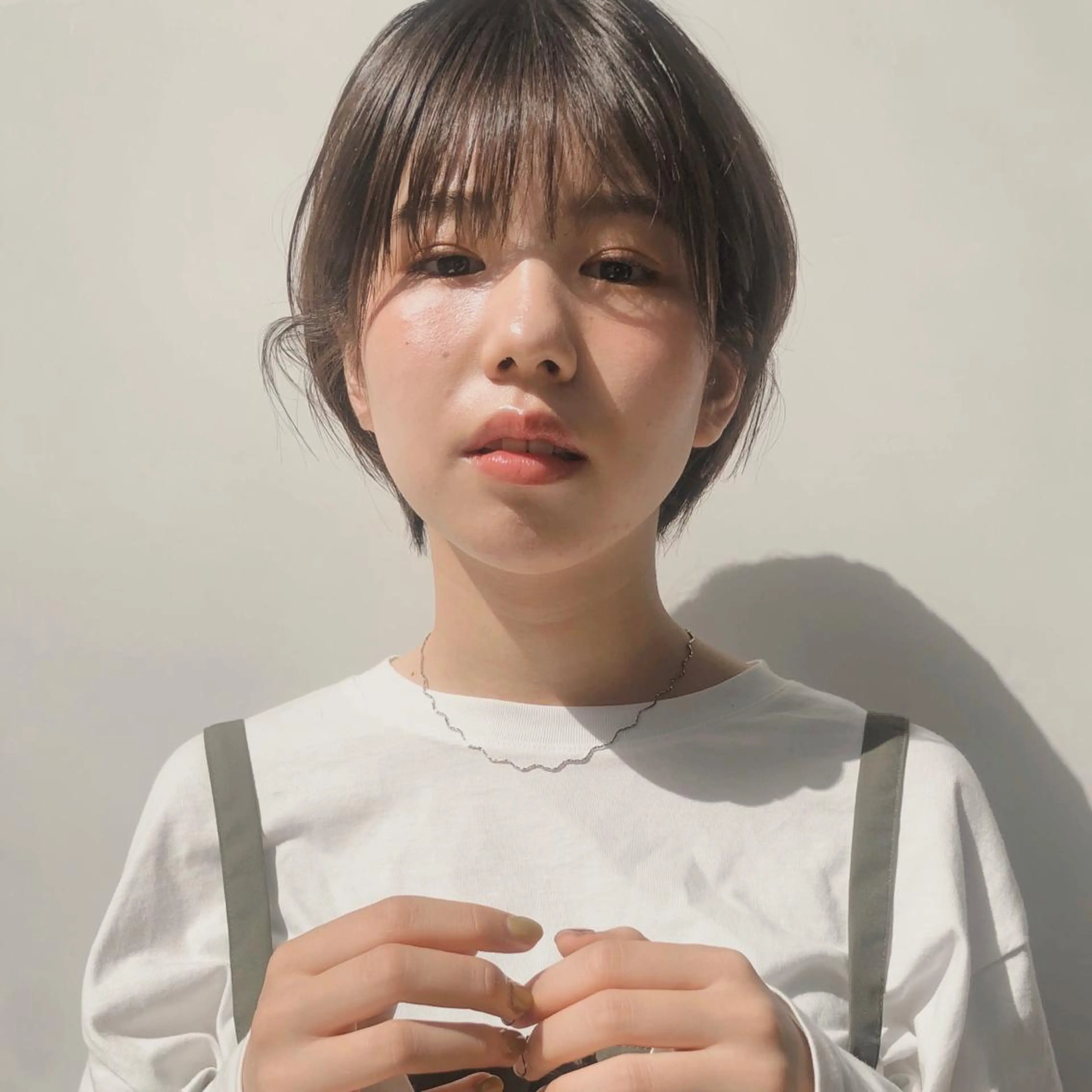 ショート 伸ばしかけ ショートヘア youres hair 神楽坂はなれ店所属・飯田橋神楽坂＊個室 髪質改善hitomiのヘアスタイル
