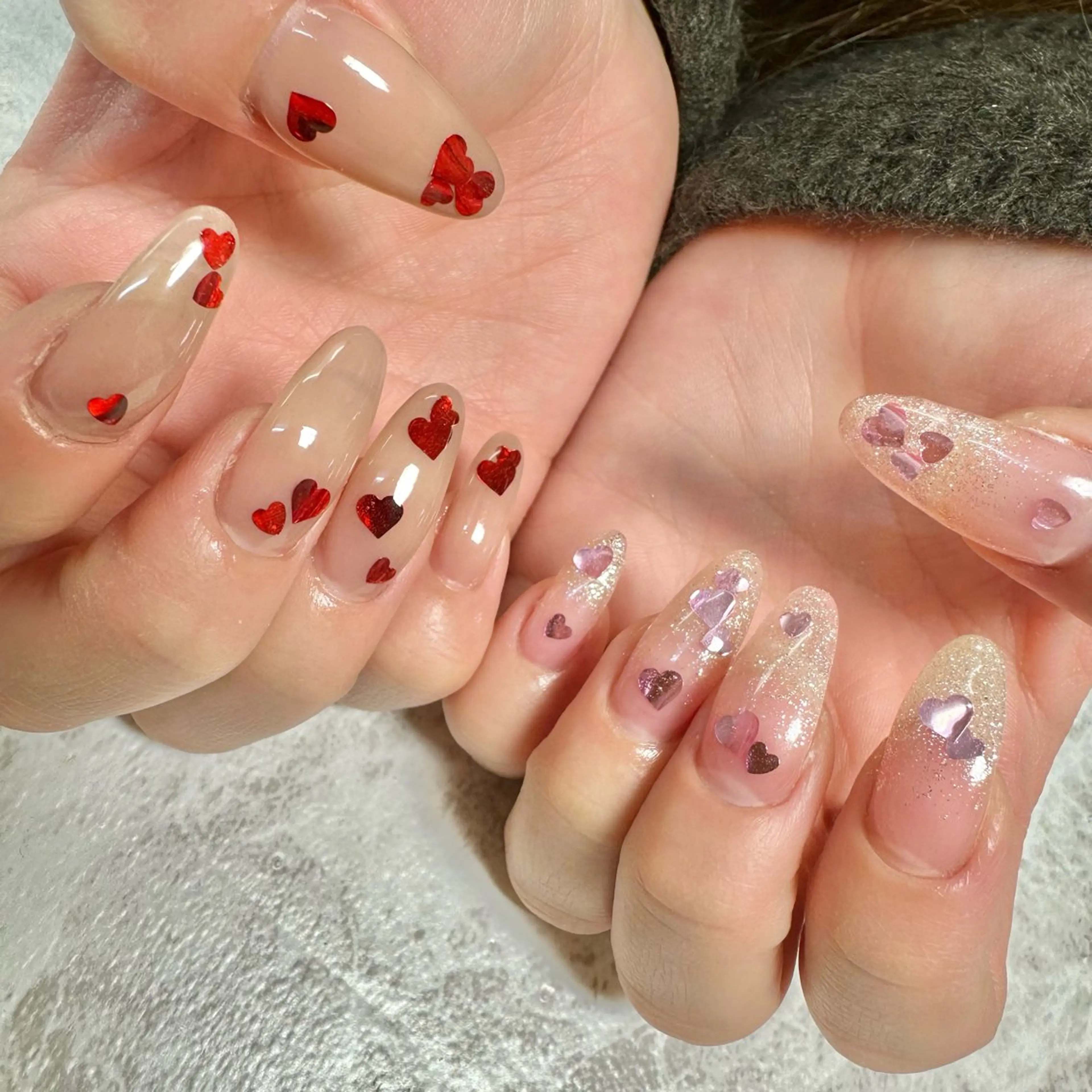 ネイル バレンタイン 🤎CHARME NAIL🤎のネイルデザイン