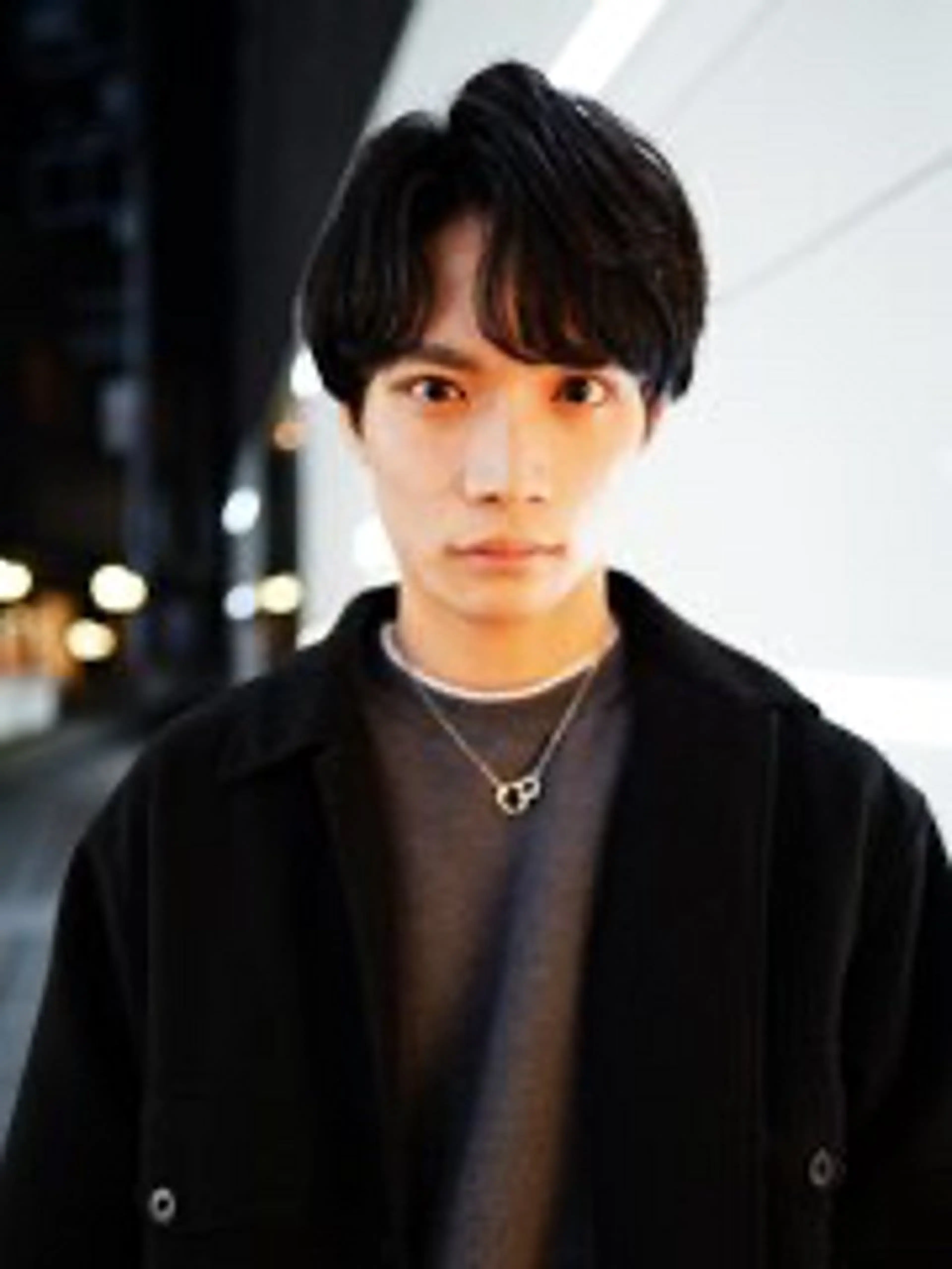 メンズ YUUKI/艶カラー レイヤーカットのヘアスタイル