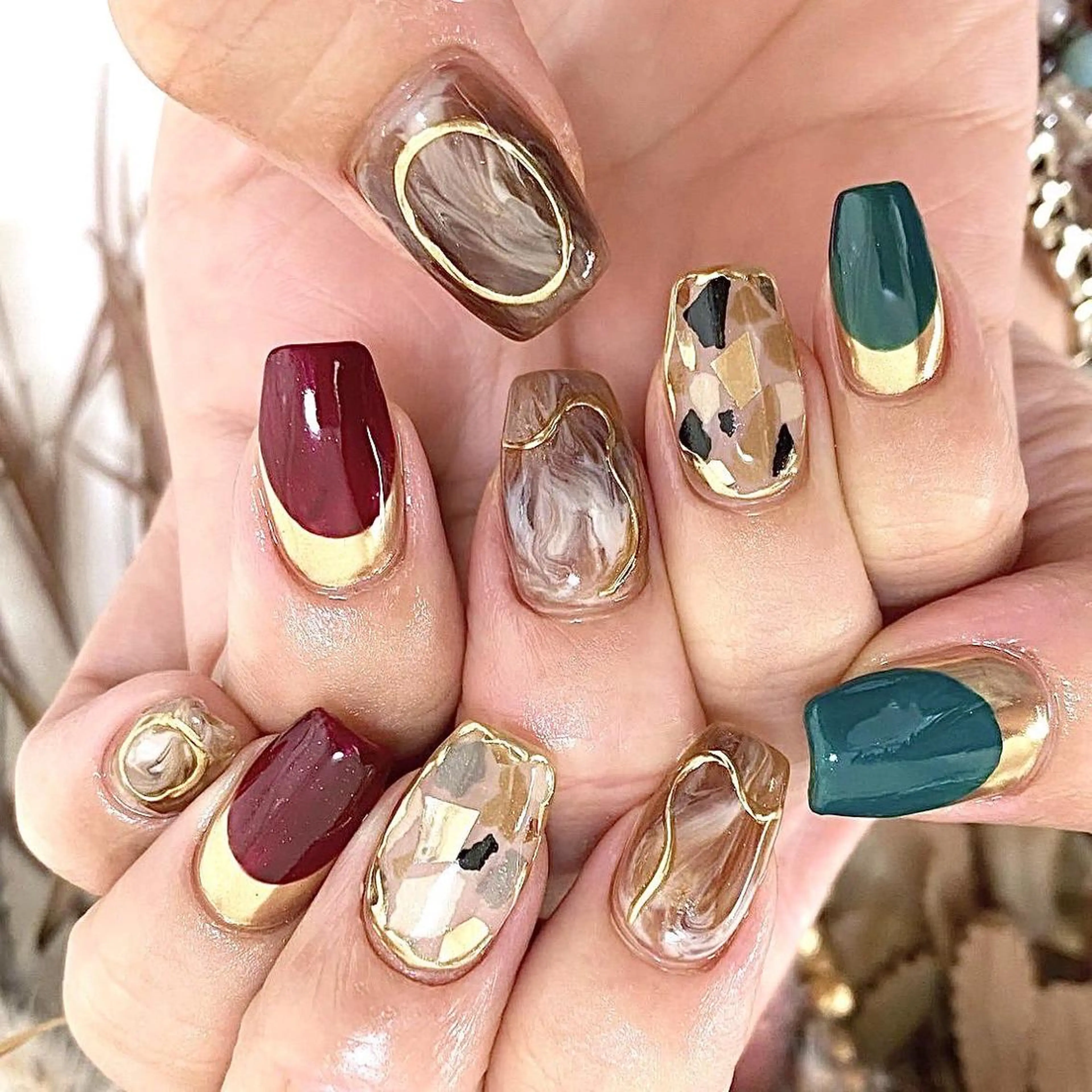 ネイル Salute本店 🦋仲原里佳のネイルデザイン