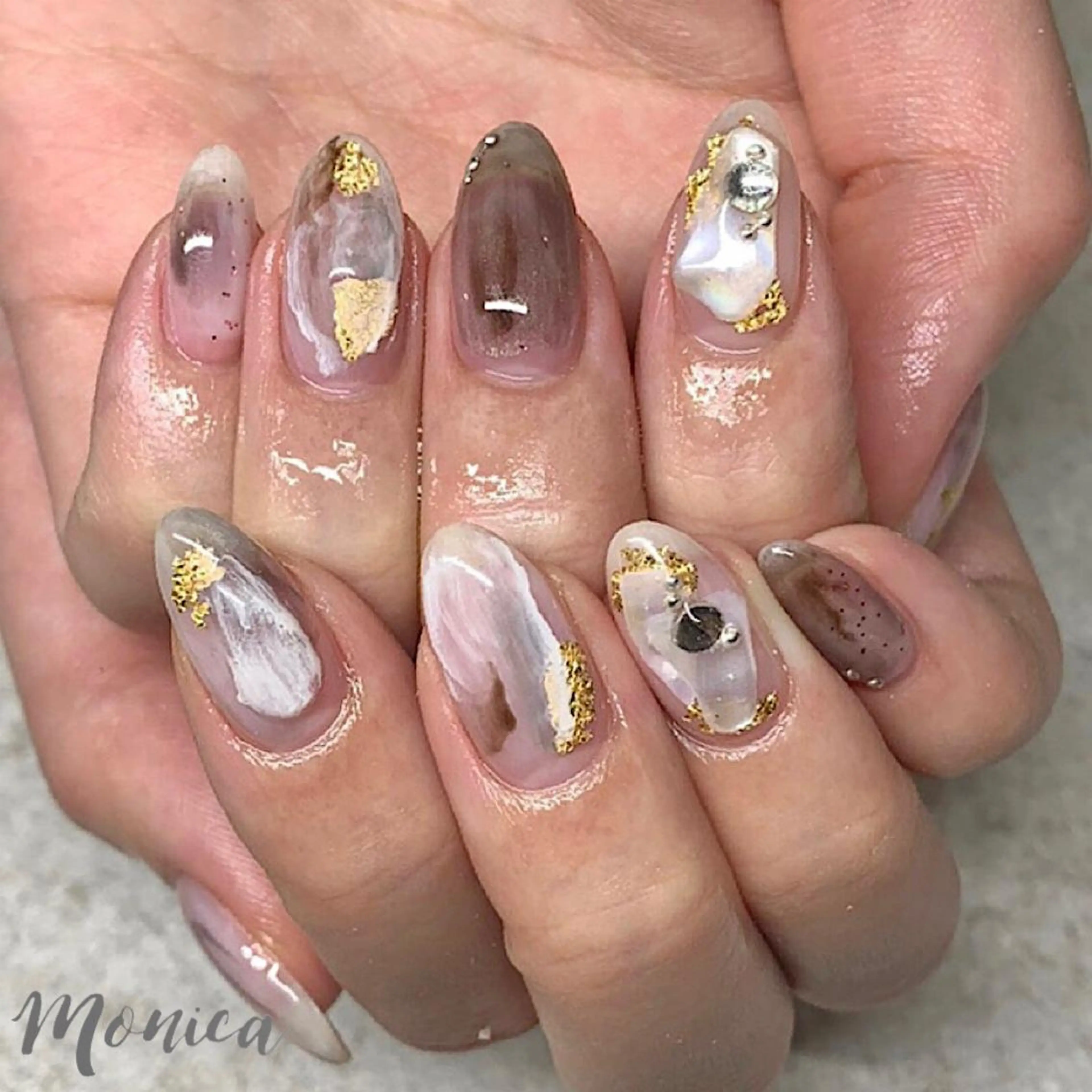 ネイル ハンドネイル nailsalon MONICAのネイルデザイン