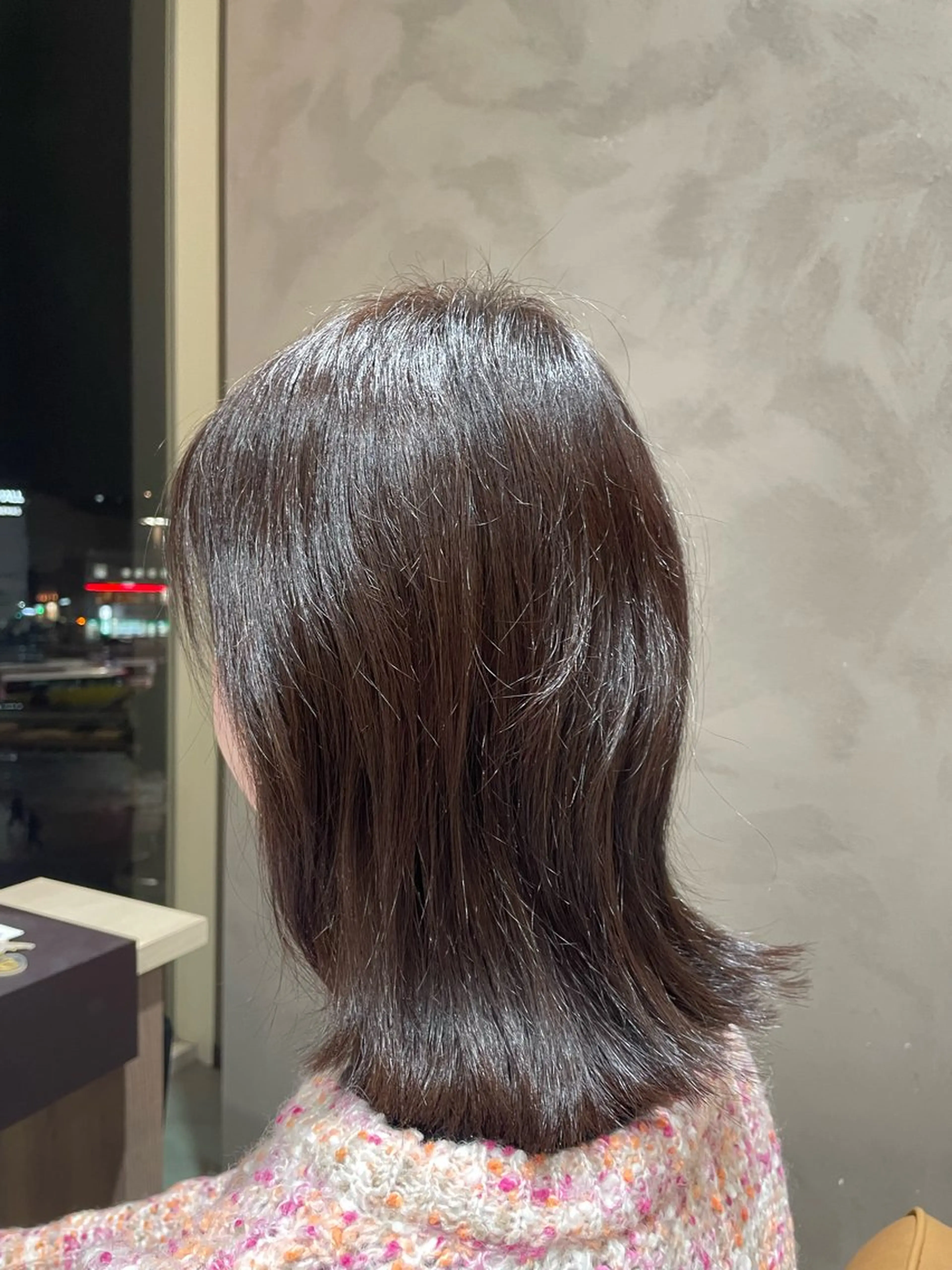 ミディアム 平 真亜里のヘアスタイル