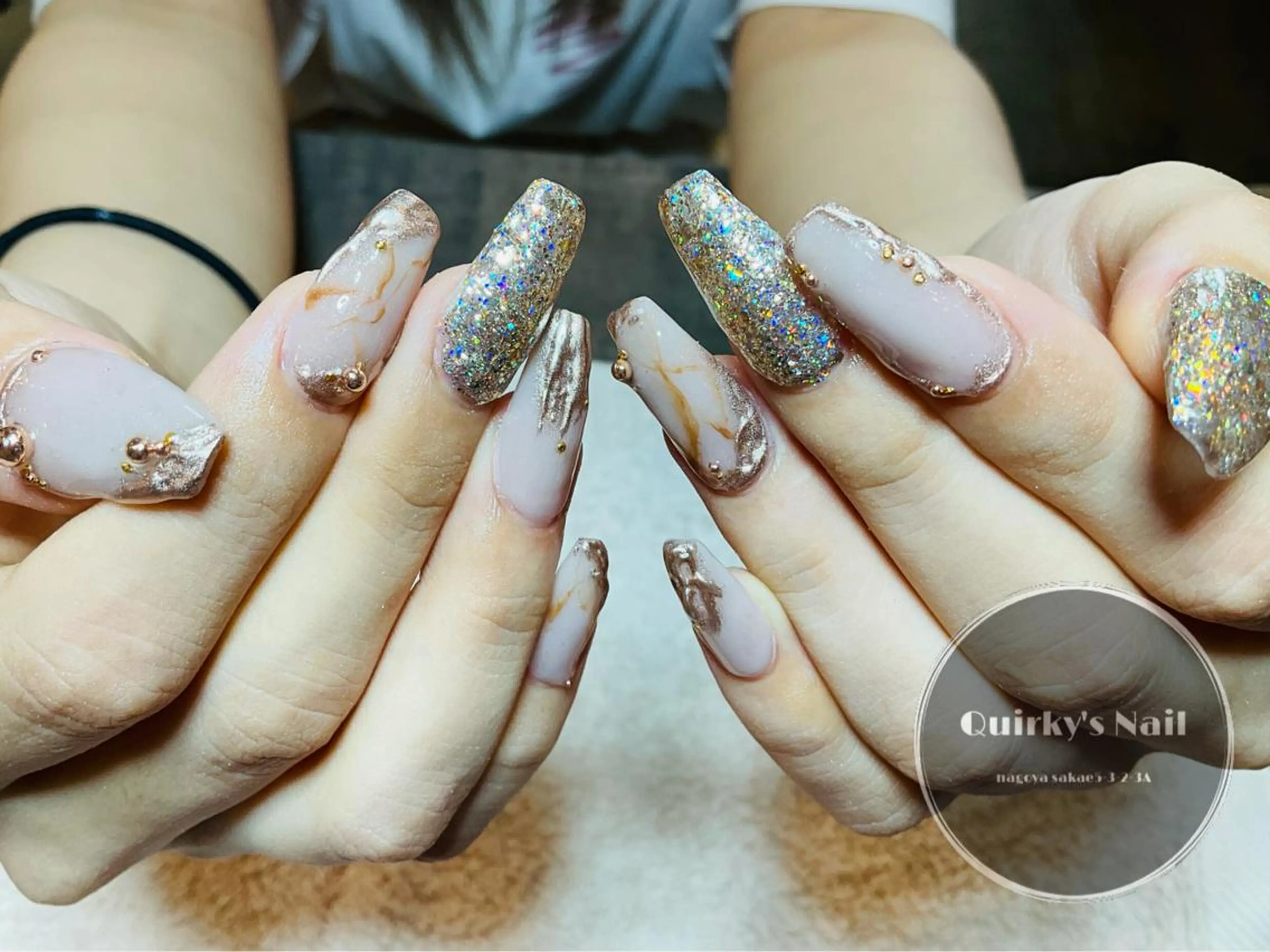 ネイル ニュアンスネイル Quirky's Nail【栄店】のネイルデザイン