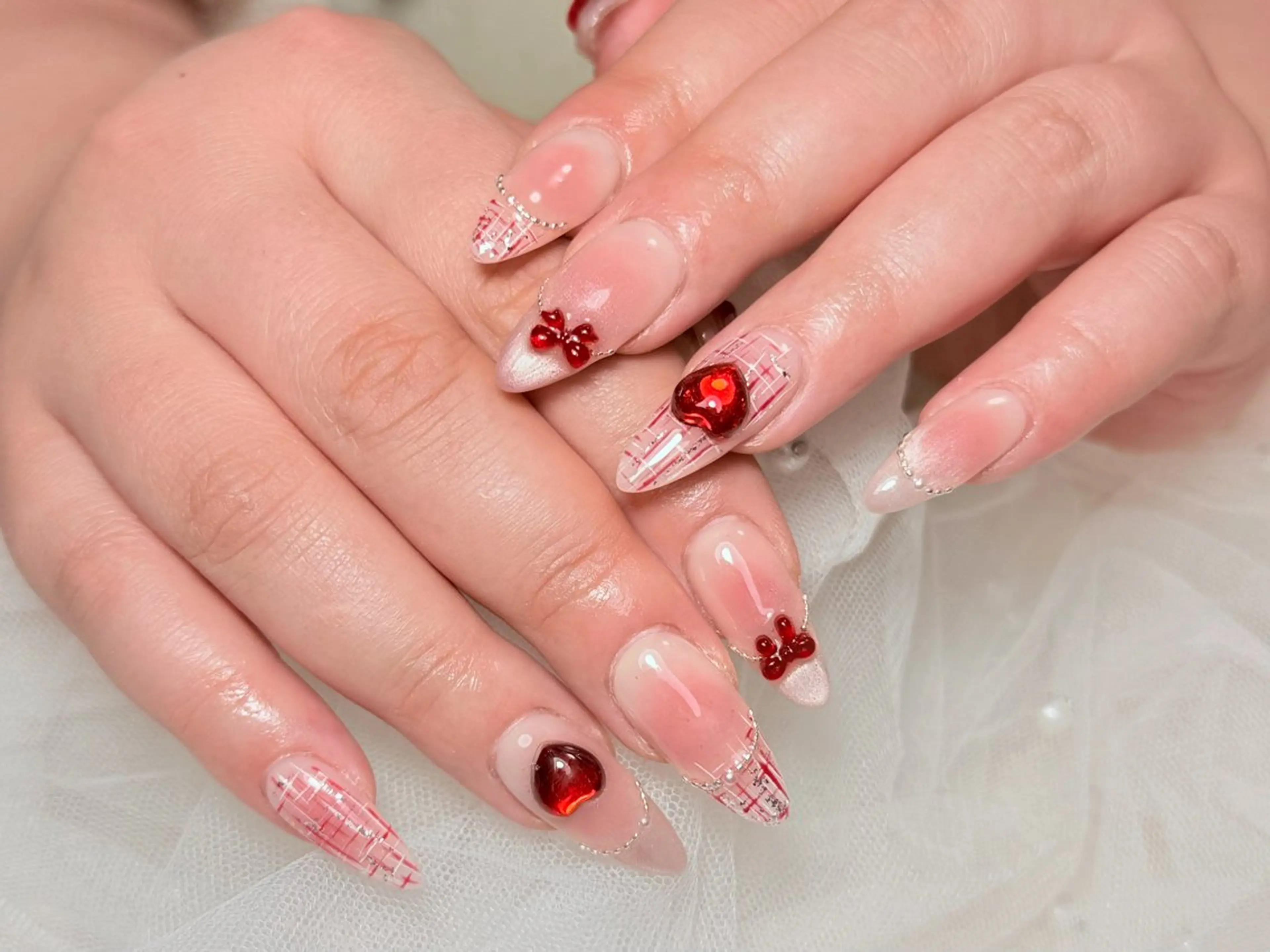 ネイル 長さ出し 持ち込み ネイルチップ 高橋 ユキのネイルデザイン