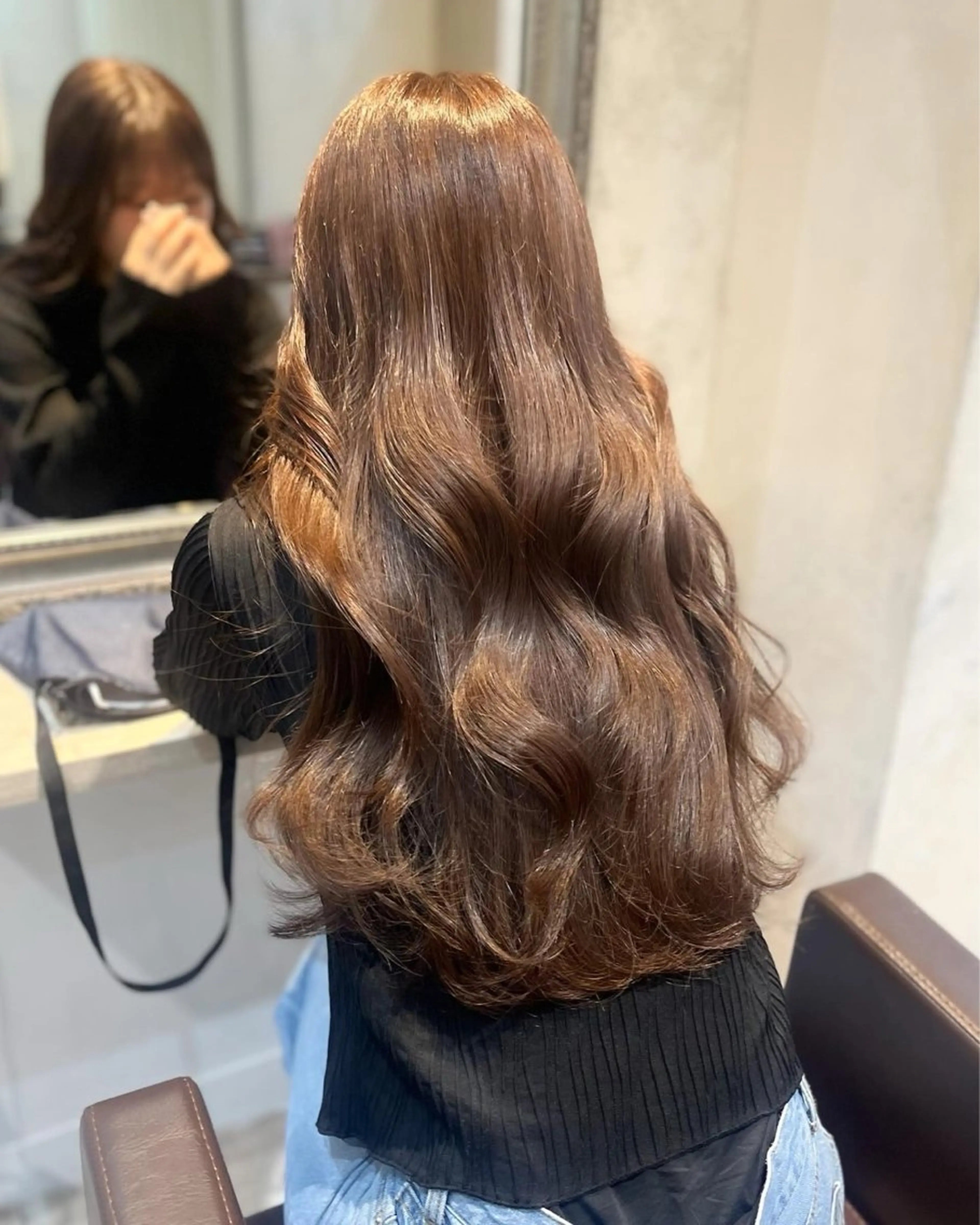 ロング ルティア新宿縮毛 🐚山入端巧のヘアスタイル