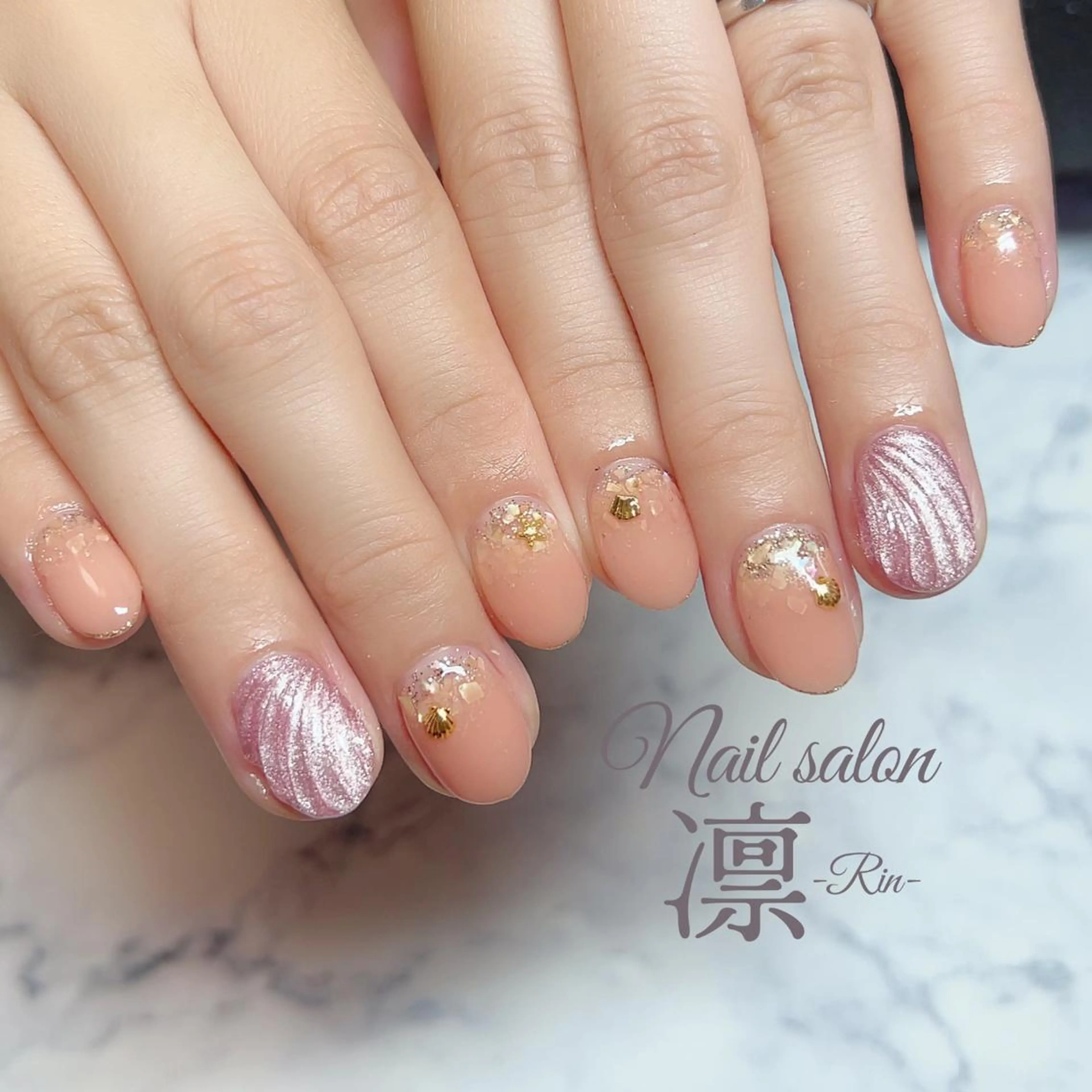 ネイル ジェルネイル private salon凛のネイルデザイン