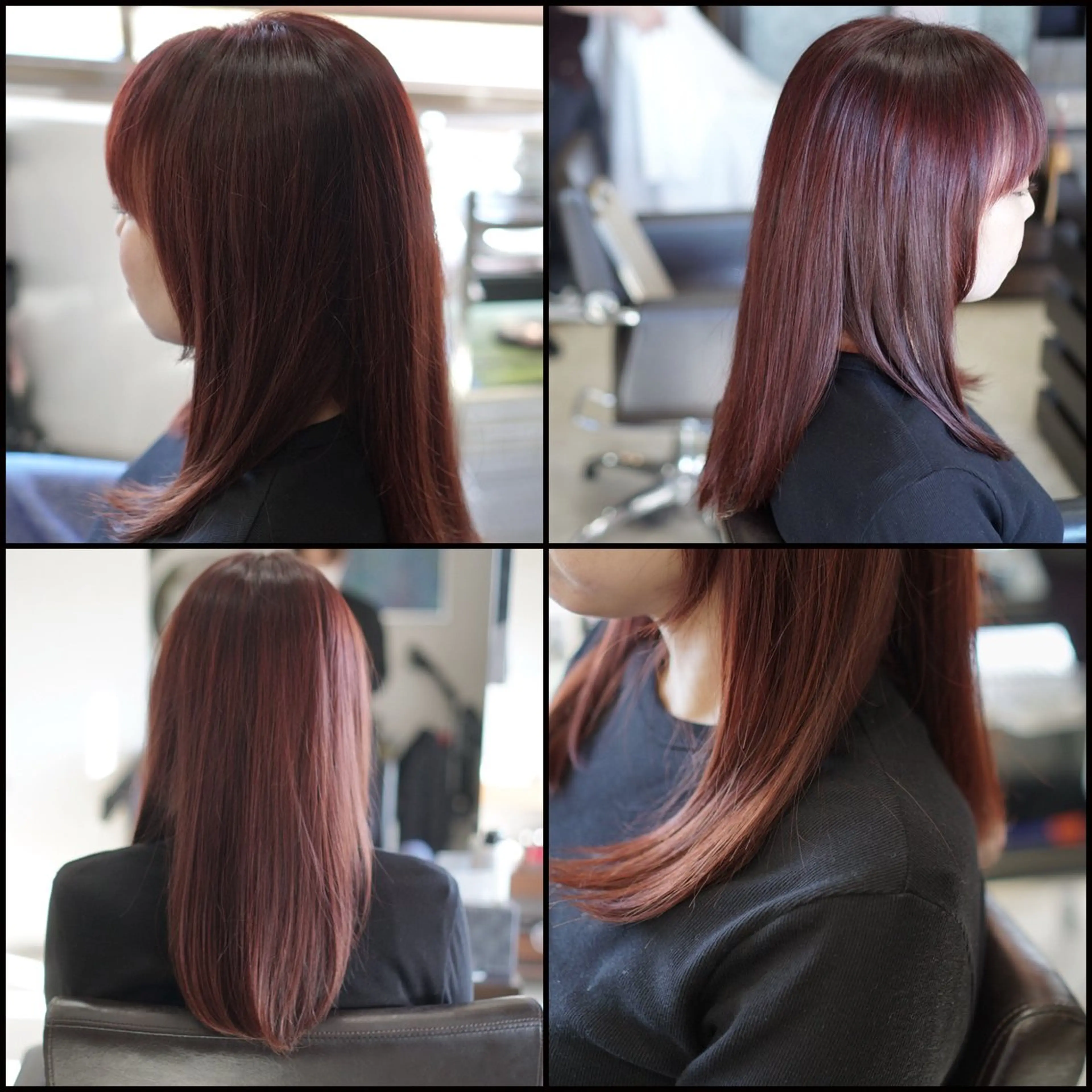 ロング カラー カット ヘアカラー トリートメント 中島 剛のヘアスタイル