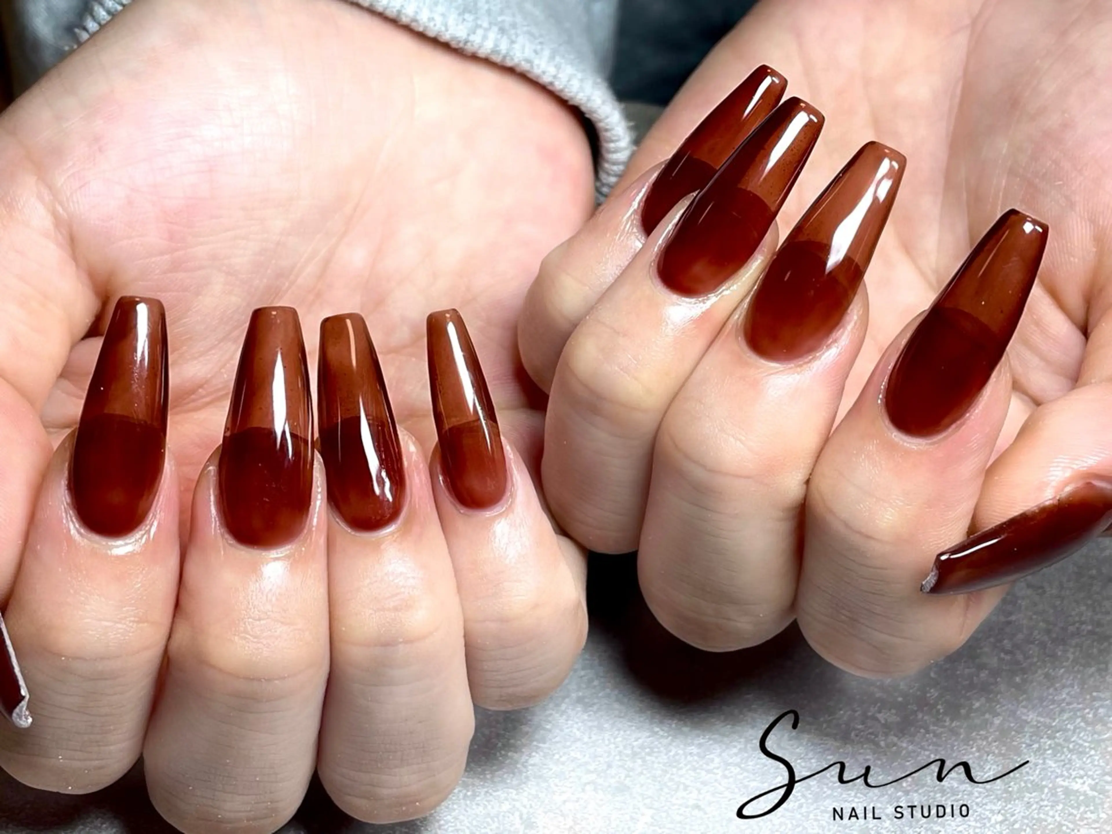 ネイル ハンドネイル ハンドケア SUN nail上本町のネイルデザイン