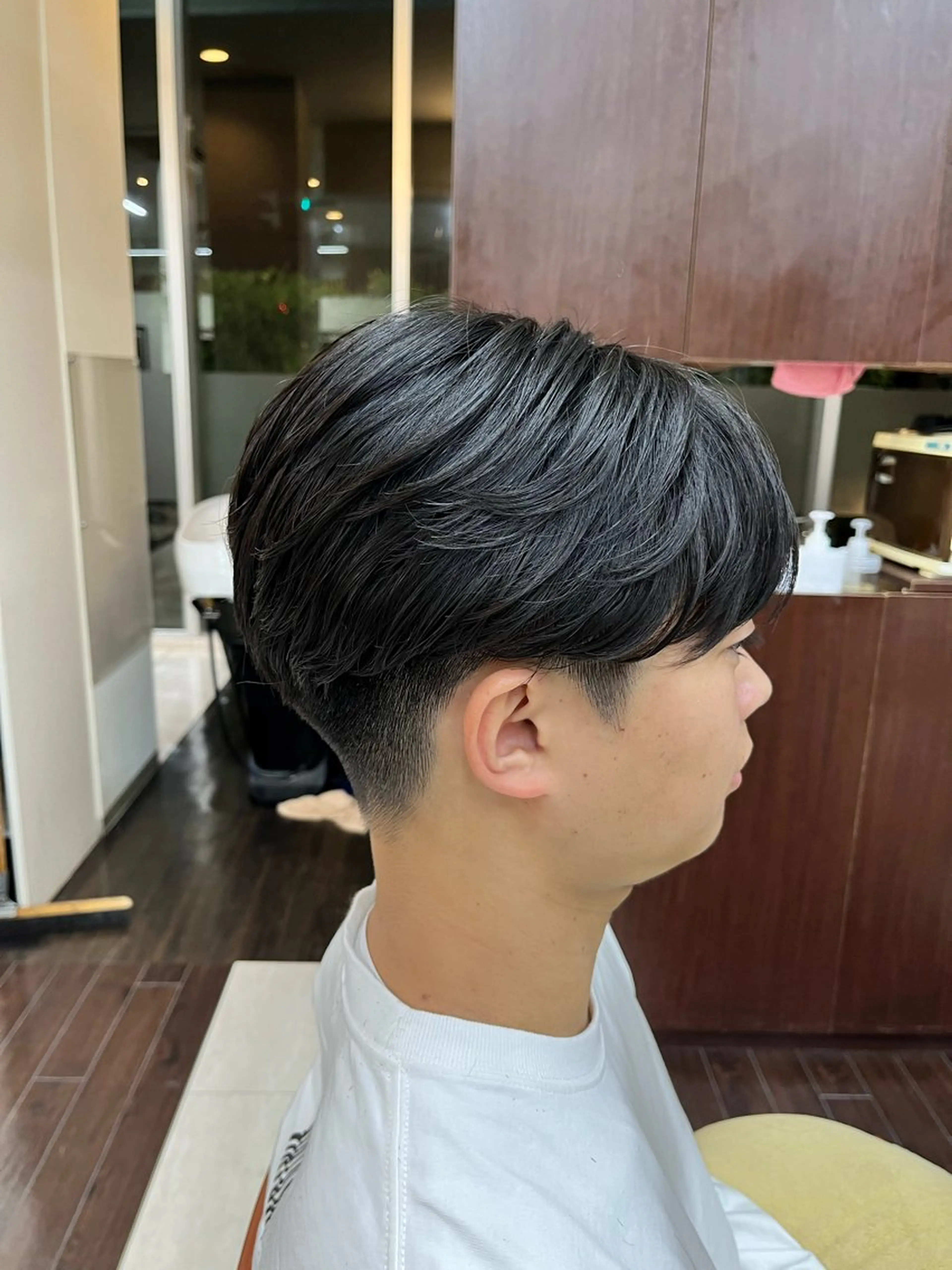 ショート パーマ メンズ メンズパーマ ニュアンスパーマ AROH  men's cut&men's perm 船橋店所属・🧊メンズ特化🧊 高木航希のヘアスタイル