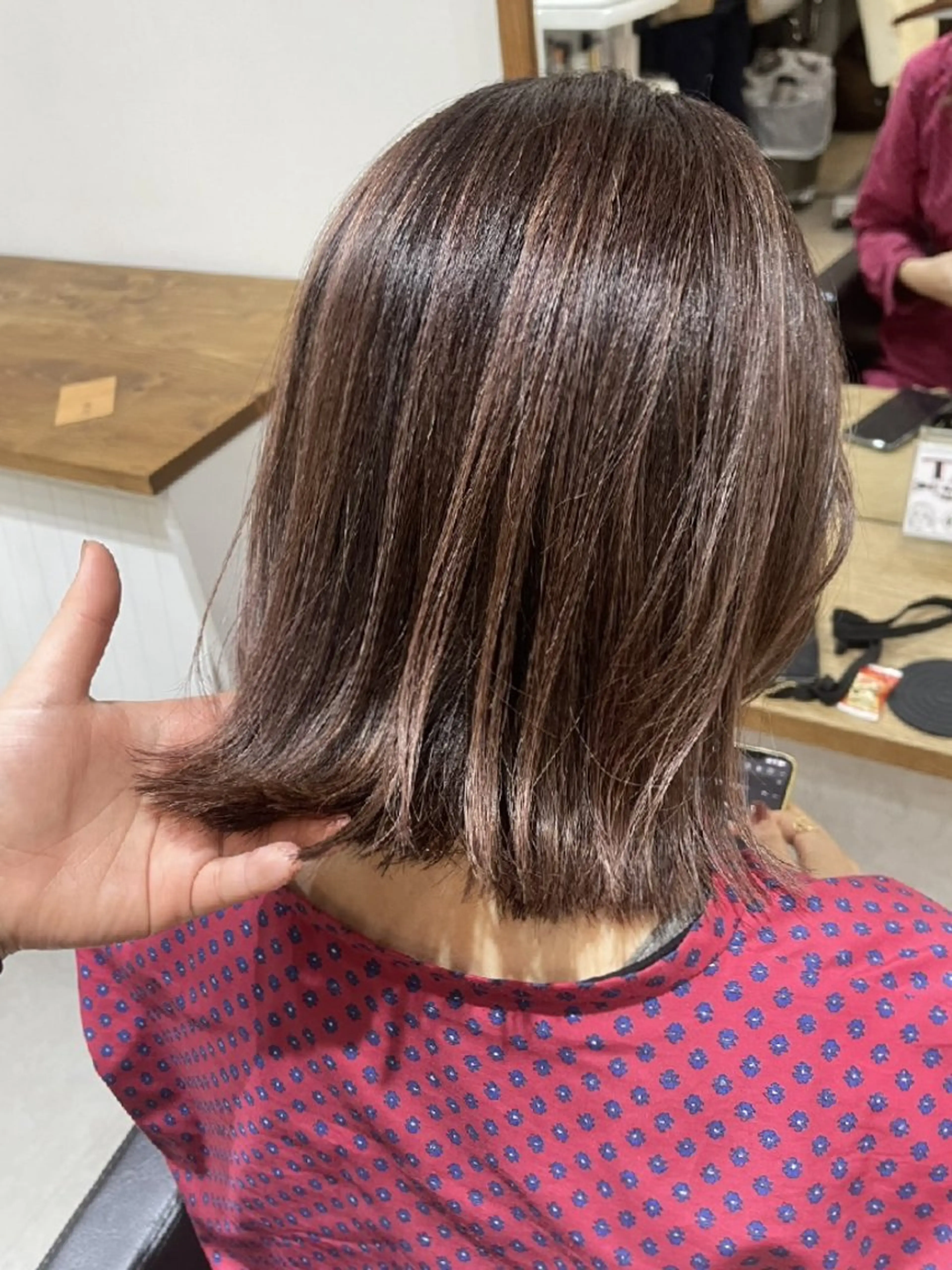 🌈扱いやすいボブ× ブリーチ🌈TAMEのヘアスタイル