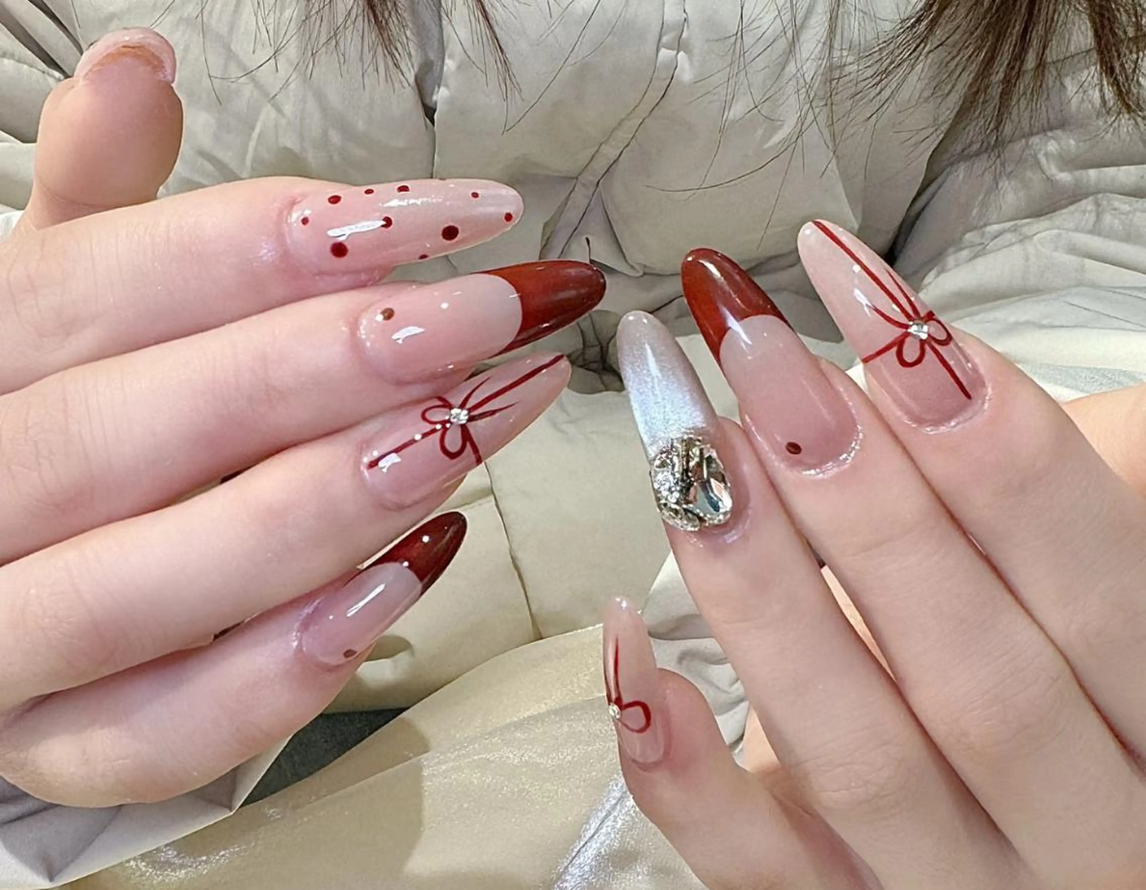 キッズ ハンドネイル By moonネイル 🌷ワンホン/韓国風のネイルデザイン
