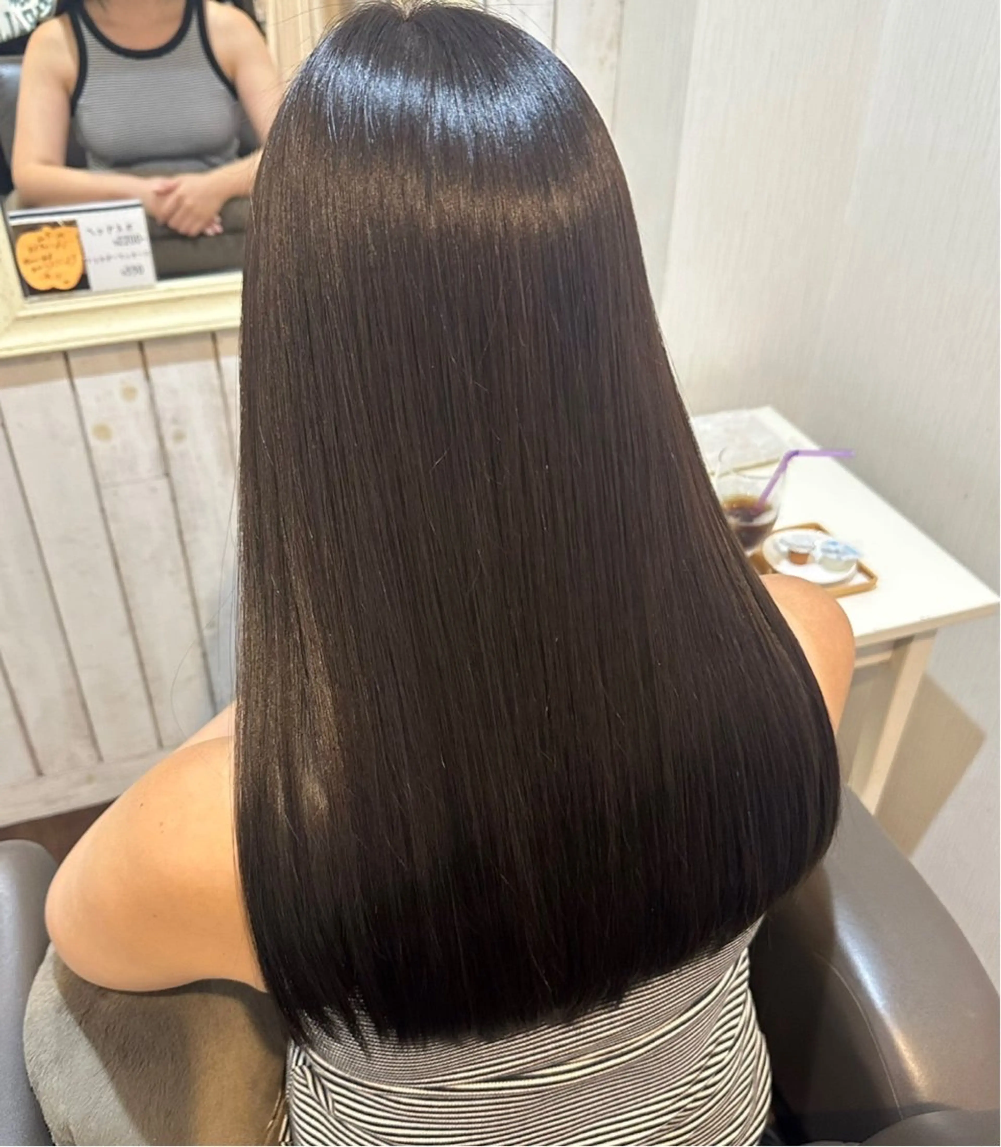 セミロング ヘアカラー 茅ヶ崎/ヘアカラー 悠月のヘアスタイル