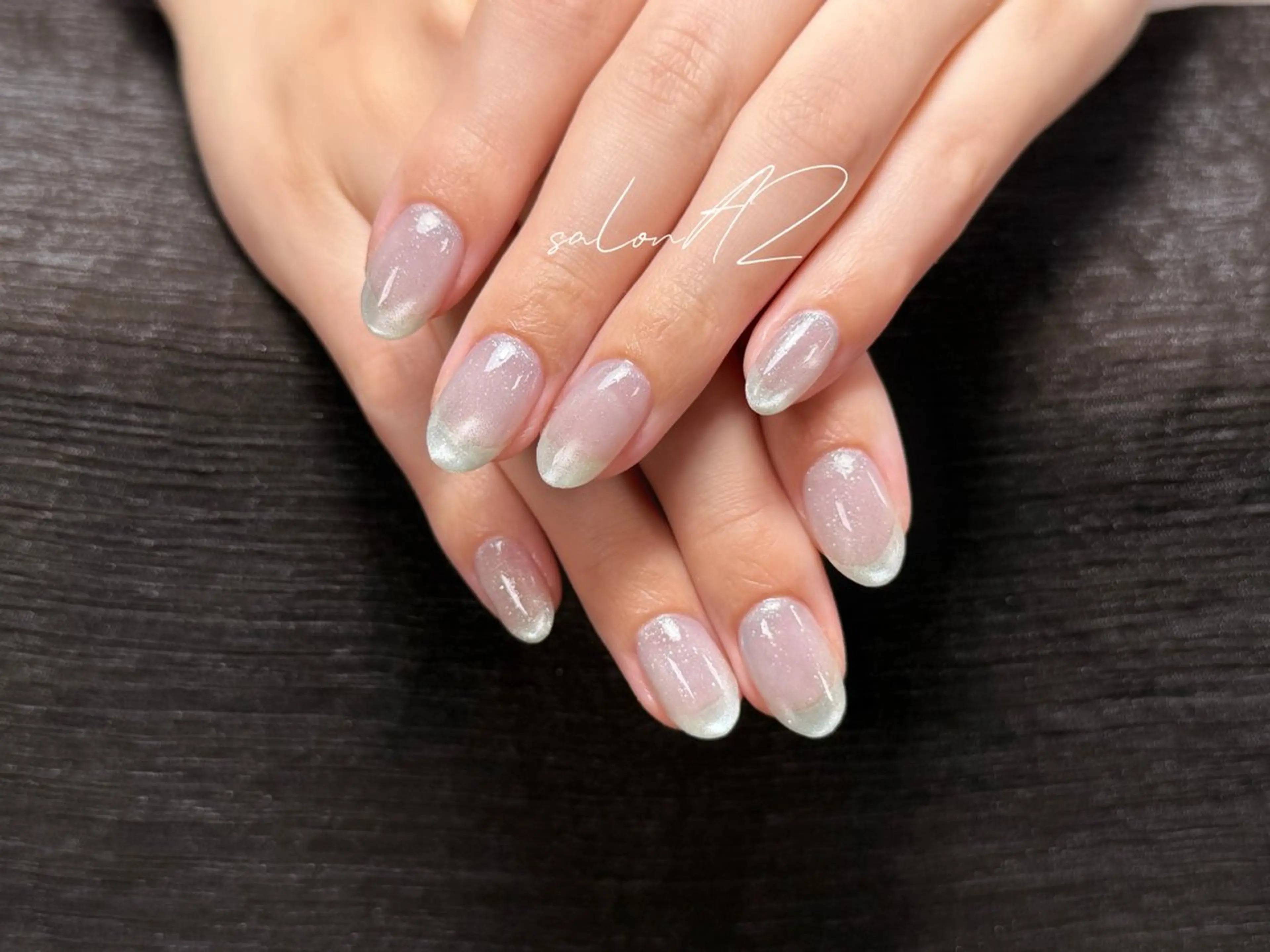 ネイル アートネイル 長さ出し フットネイル フレンチネイル ジェルネイル ハンドネイル salonAZ トップネイリストのネイルデザイン