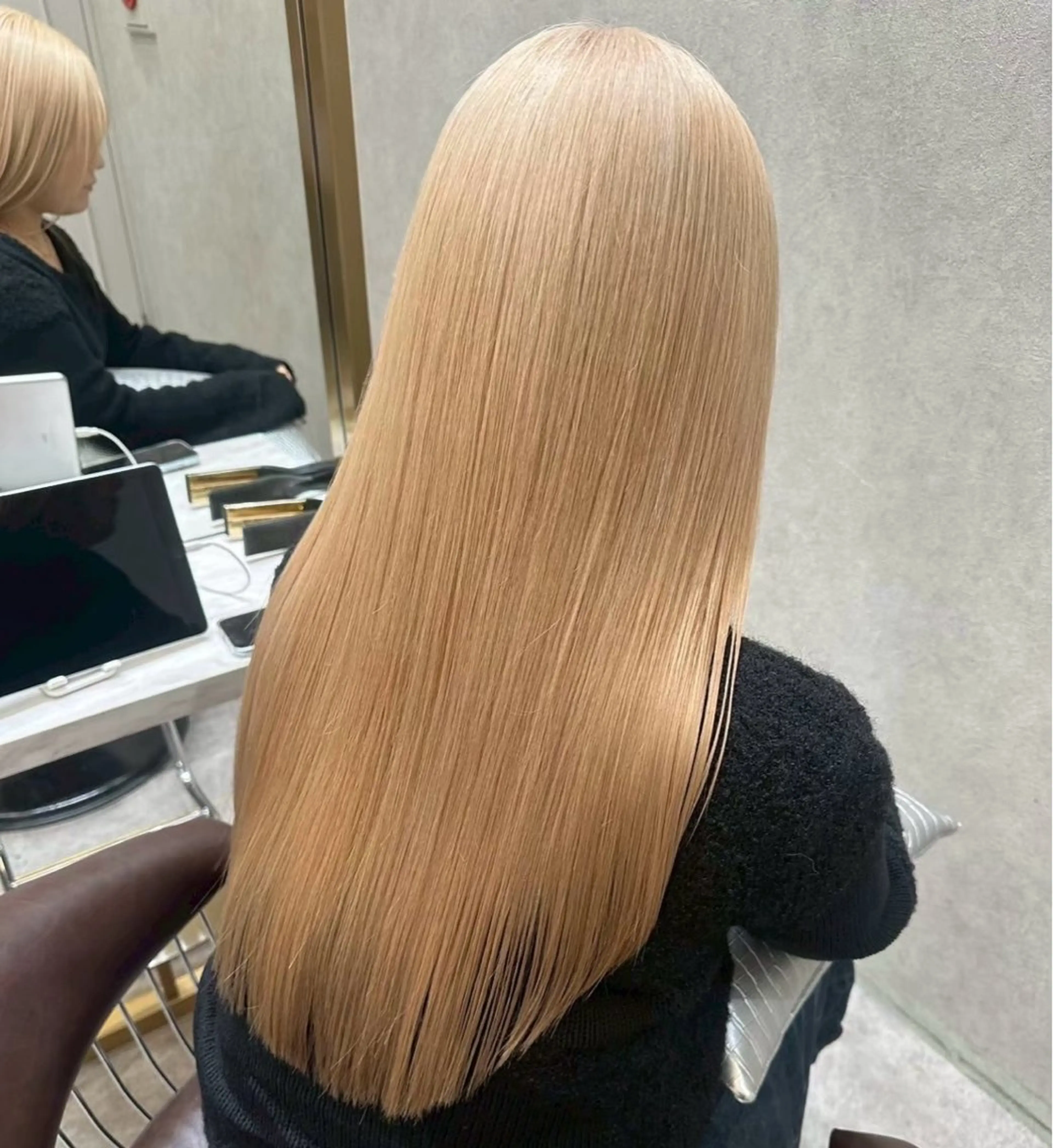 ロング ヘアカラー トリートメント Lond Role所属・ブリーチなしカラー shizuka🎀のヘアスタイル