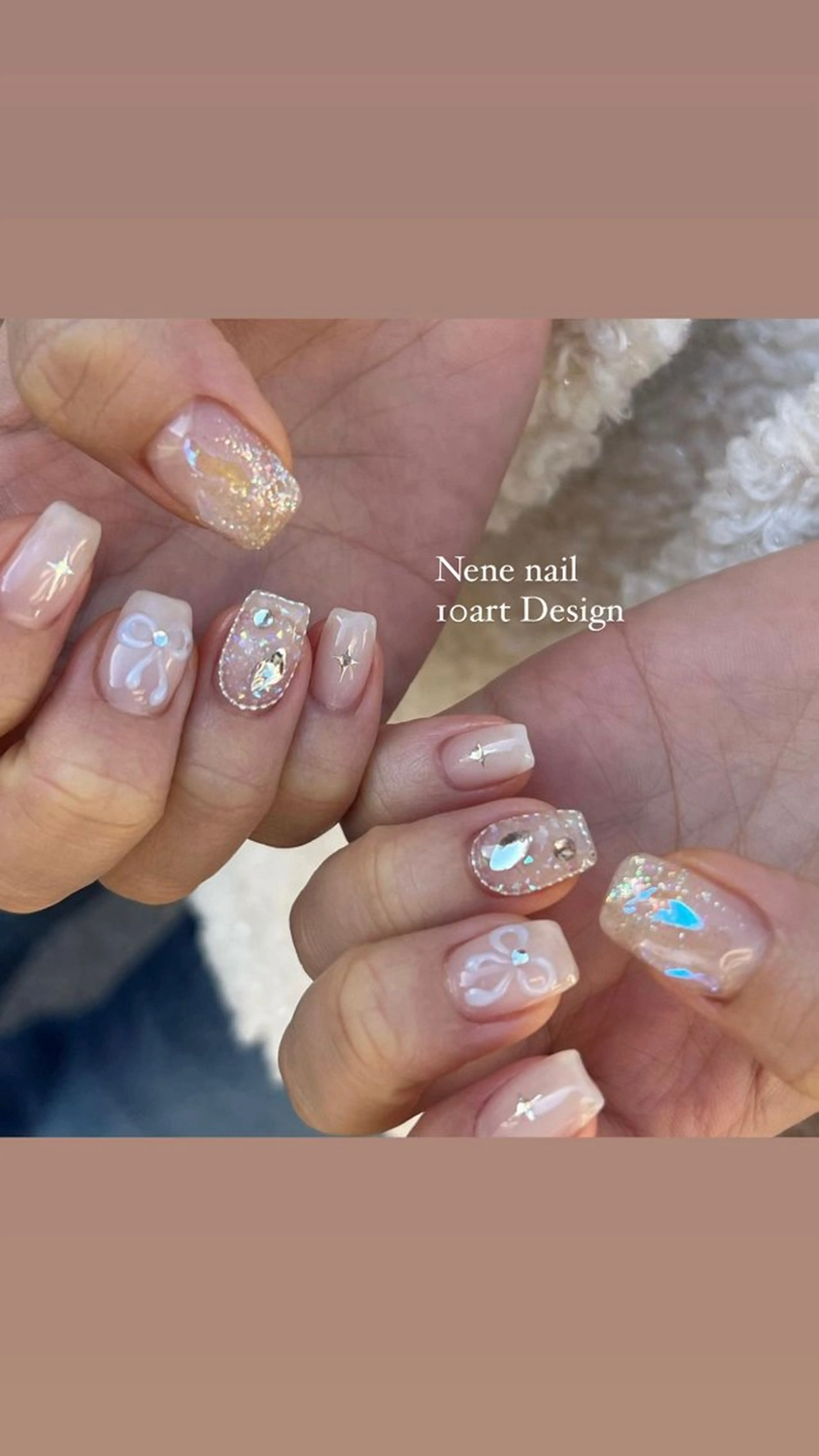 ミディアム Nene nail 【nene】のネイルデザイン