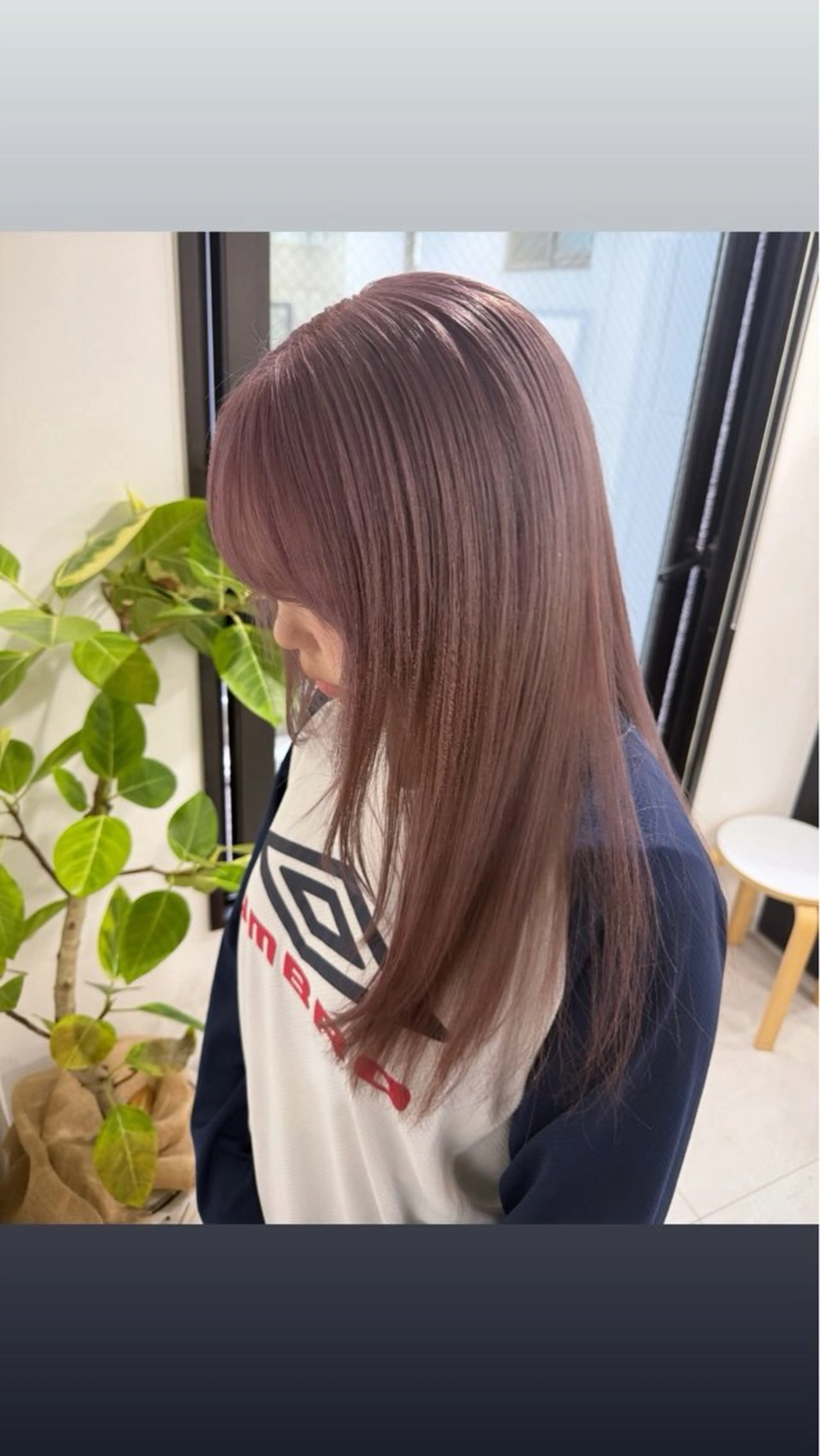 セミロング カラー coco ハルヒのヘアスタイル