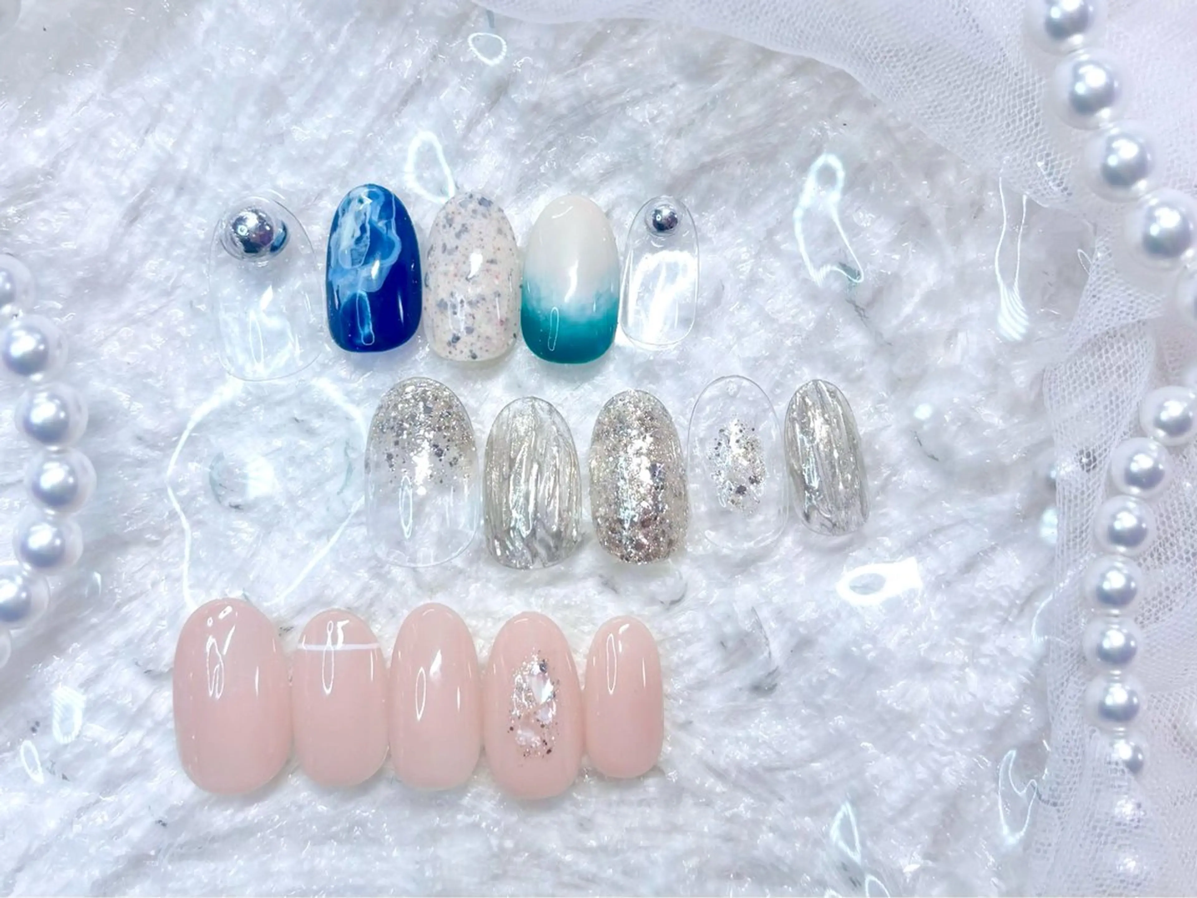 ネイル シンプルネイル ハンドネイル Noix 工藤のネイルデザイン