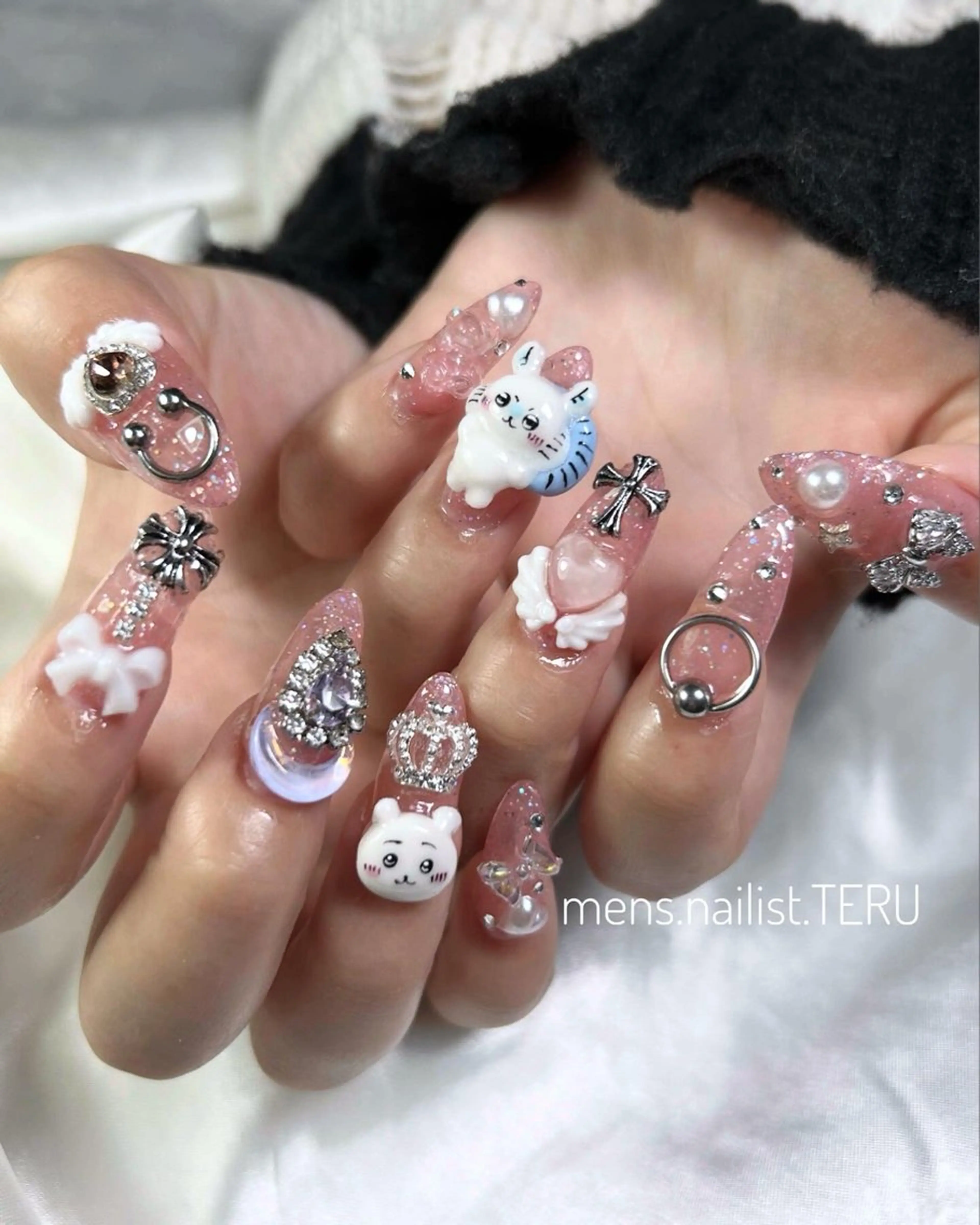 ネイル メンズネイル nail salon ETERNAL所属・メンズネイリスト TERUのネイルデザイン