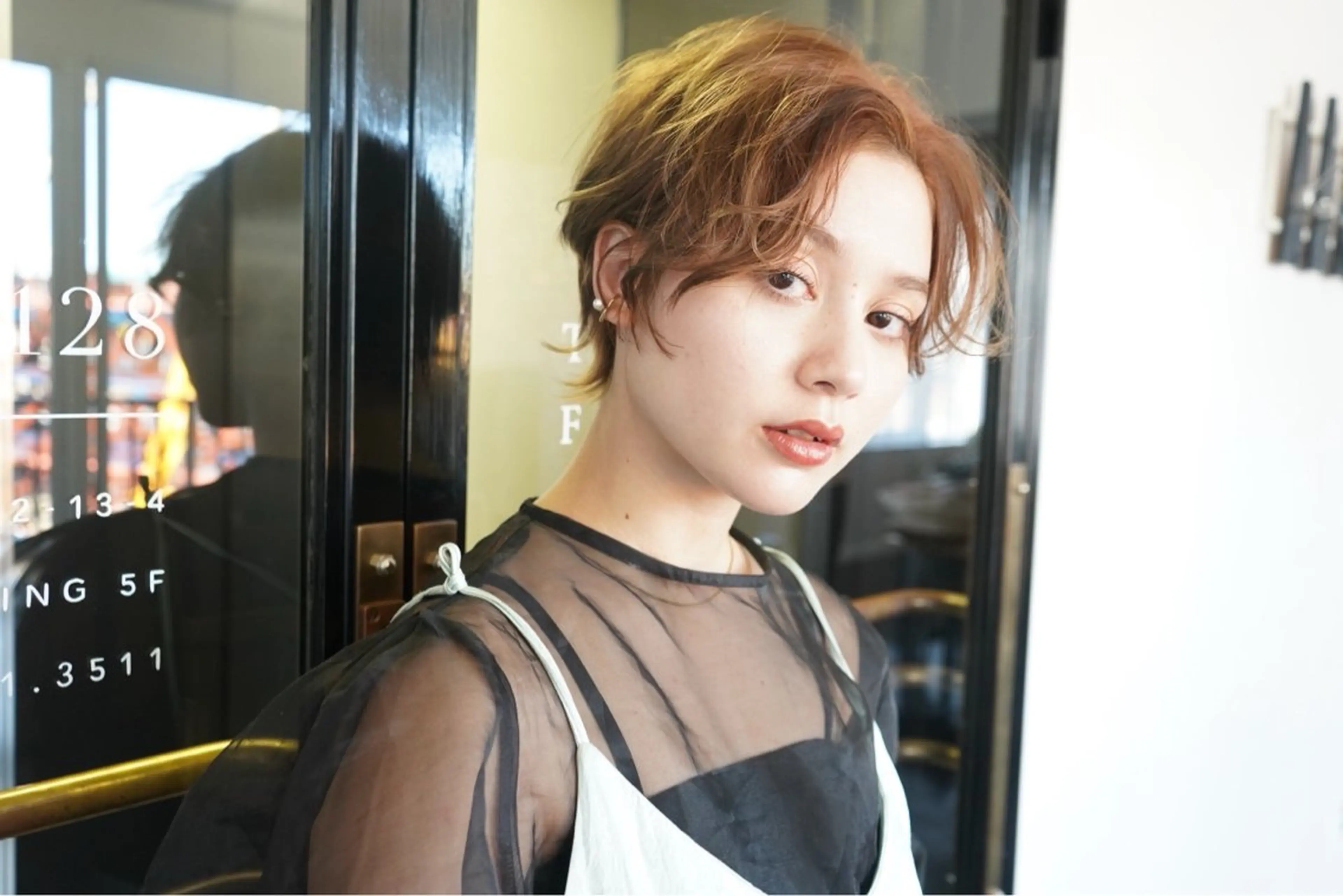 ショート 市原亮/名古屋駅/ ツイスパ/波巻きのヘアスタイル