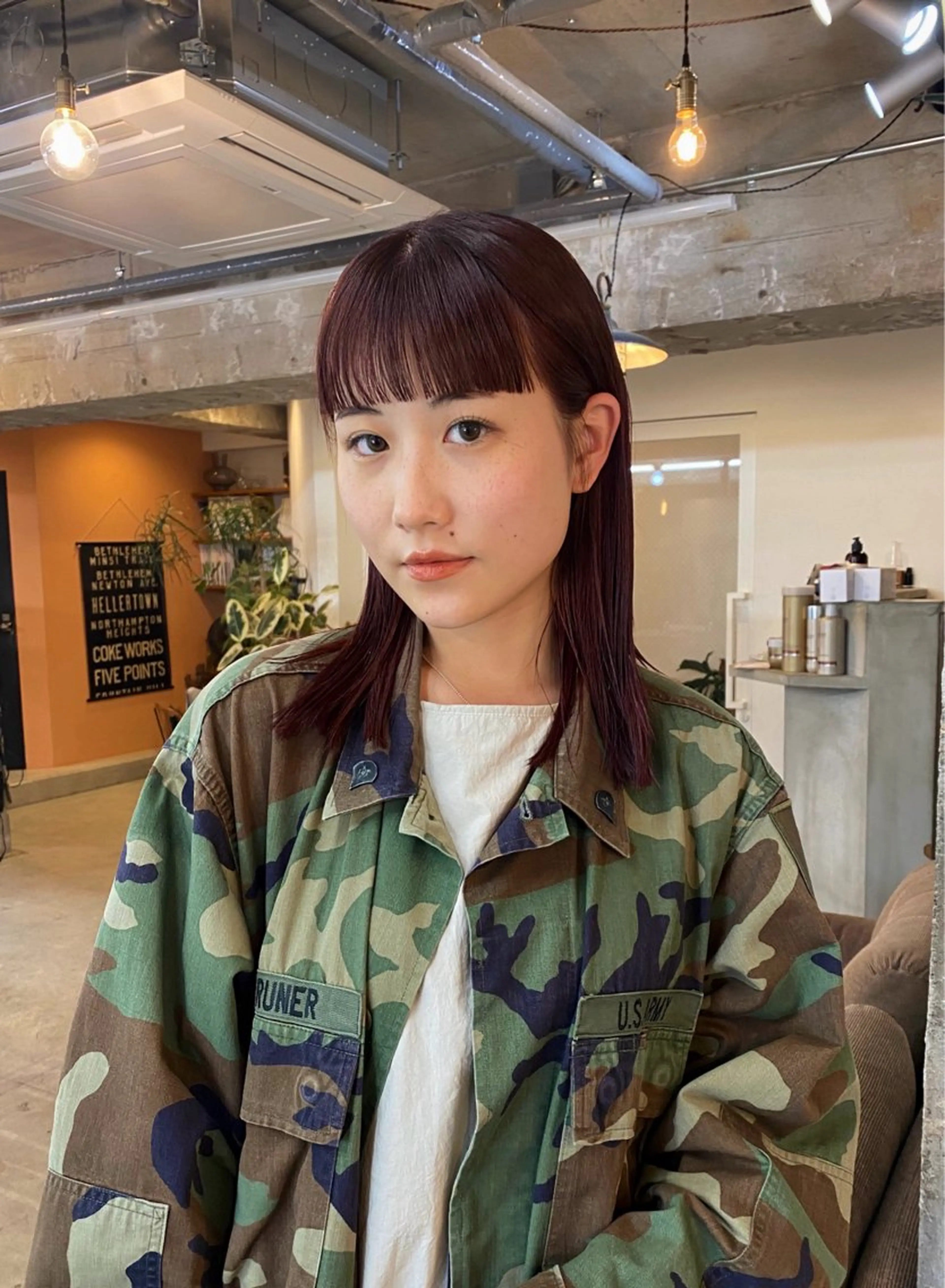 ミディアム カラー GATTACA所属・KEI gattacaのヘアスタイル