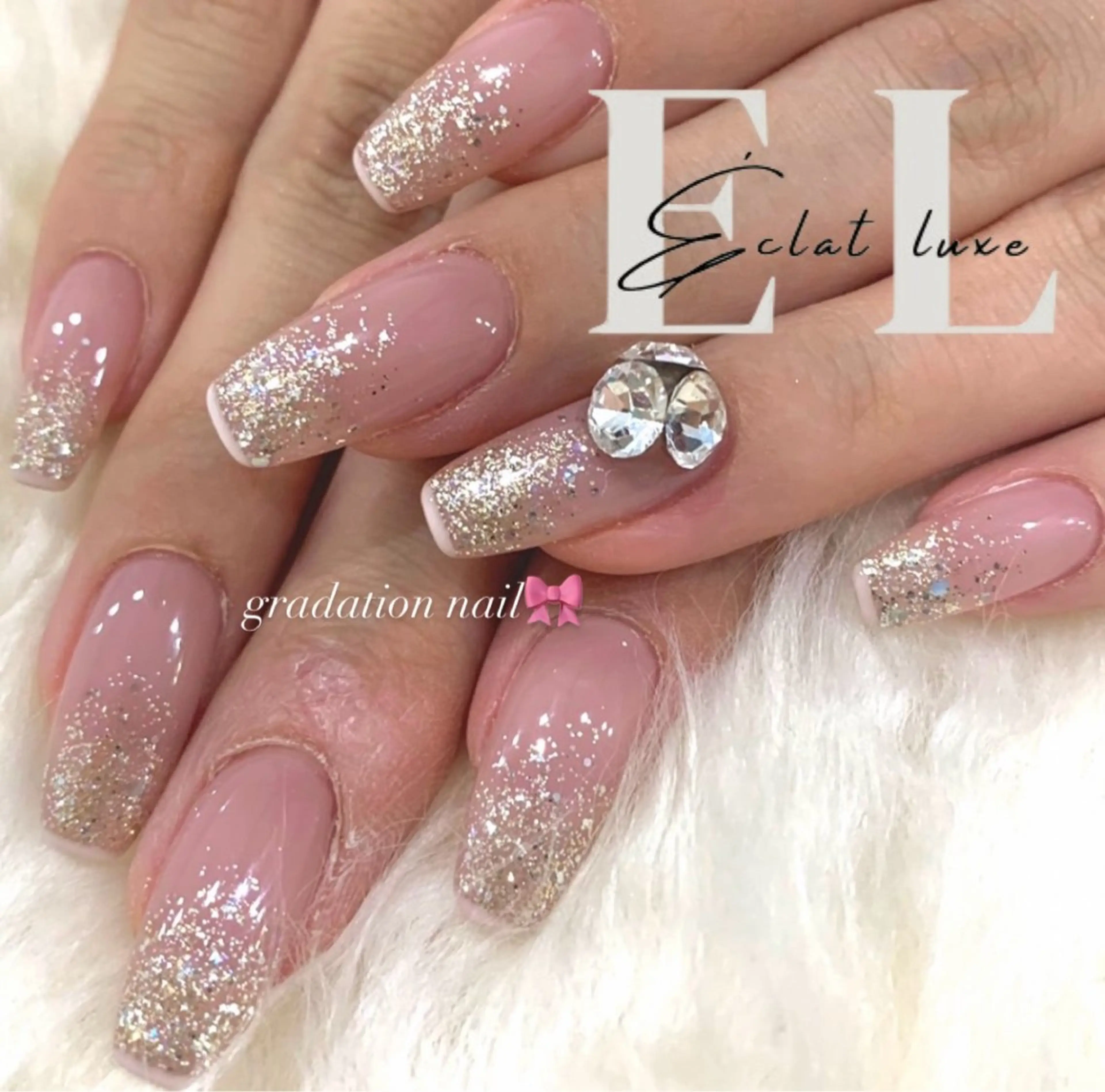 ネイル フレンチネイル 倉石 百恵のネイルデザイン