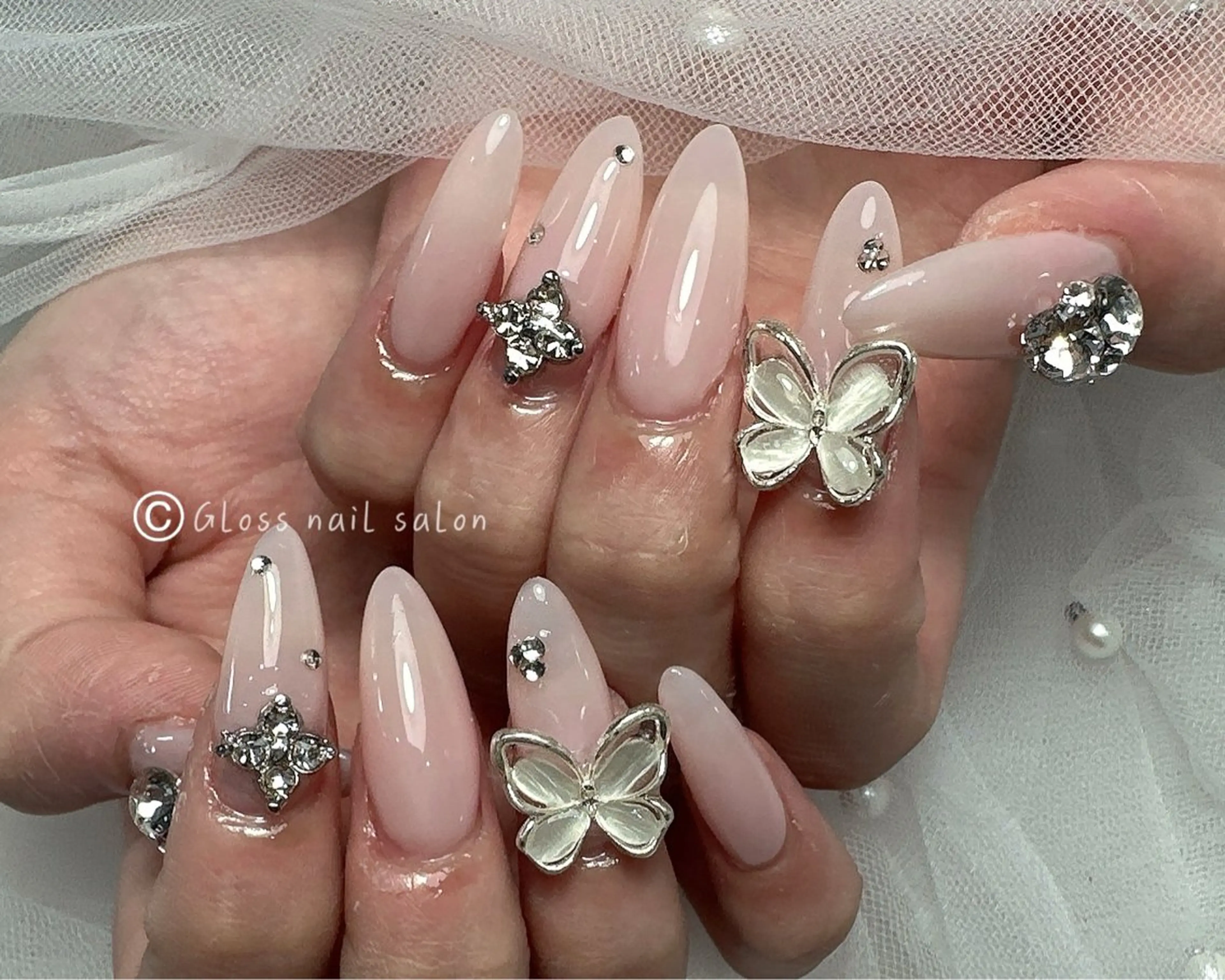 ネイル Gloss nail ジェル&長さだし専門のネイルデザイン