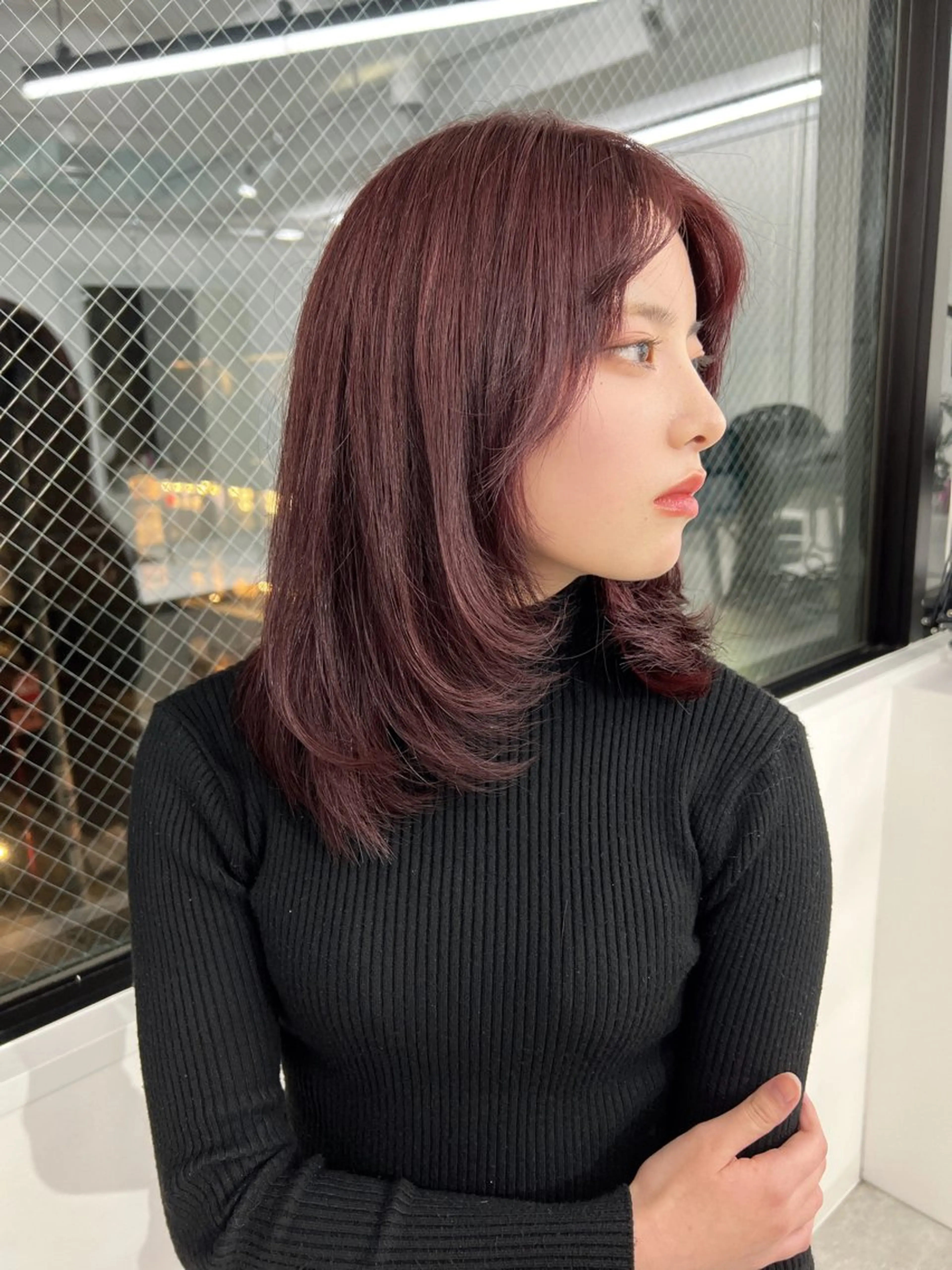 セミロング カット ⛄️レイヤー⛄透明感 ⛄️kyotaroのヘアスタイル