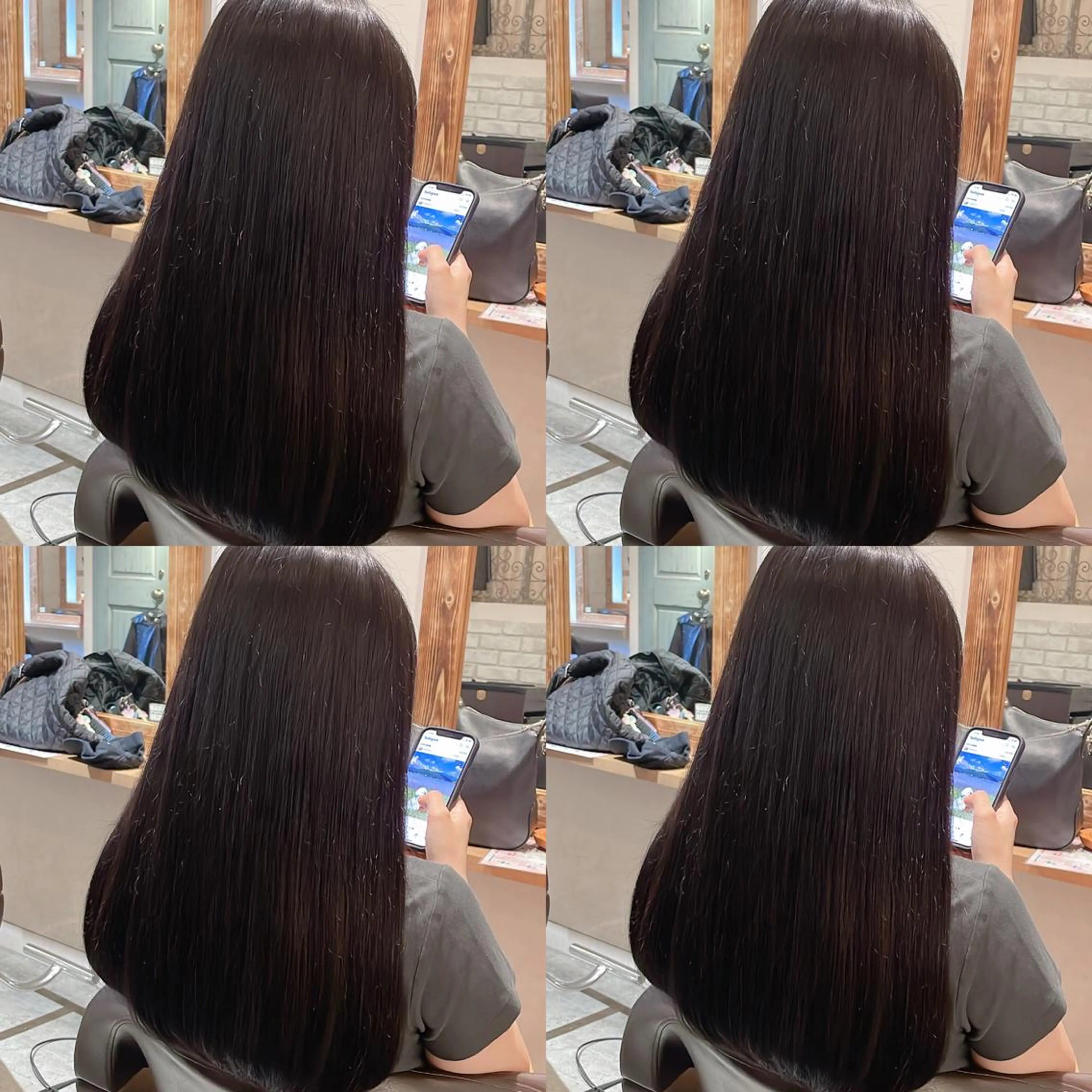 セミロング 艶カラー🦋髪質改善 🫧MINAMIのヘアスタイル