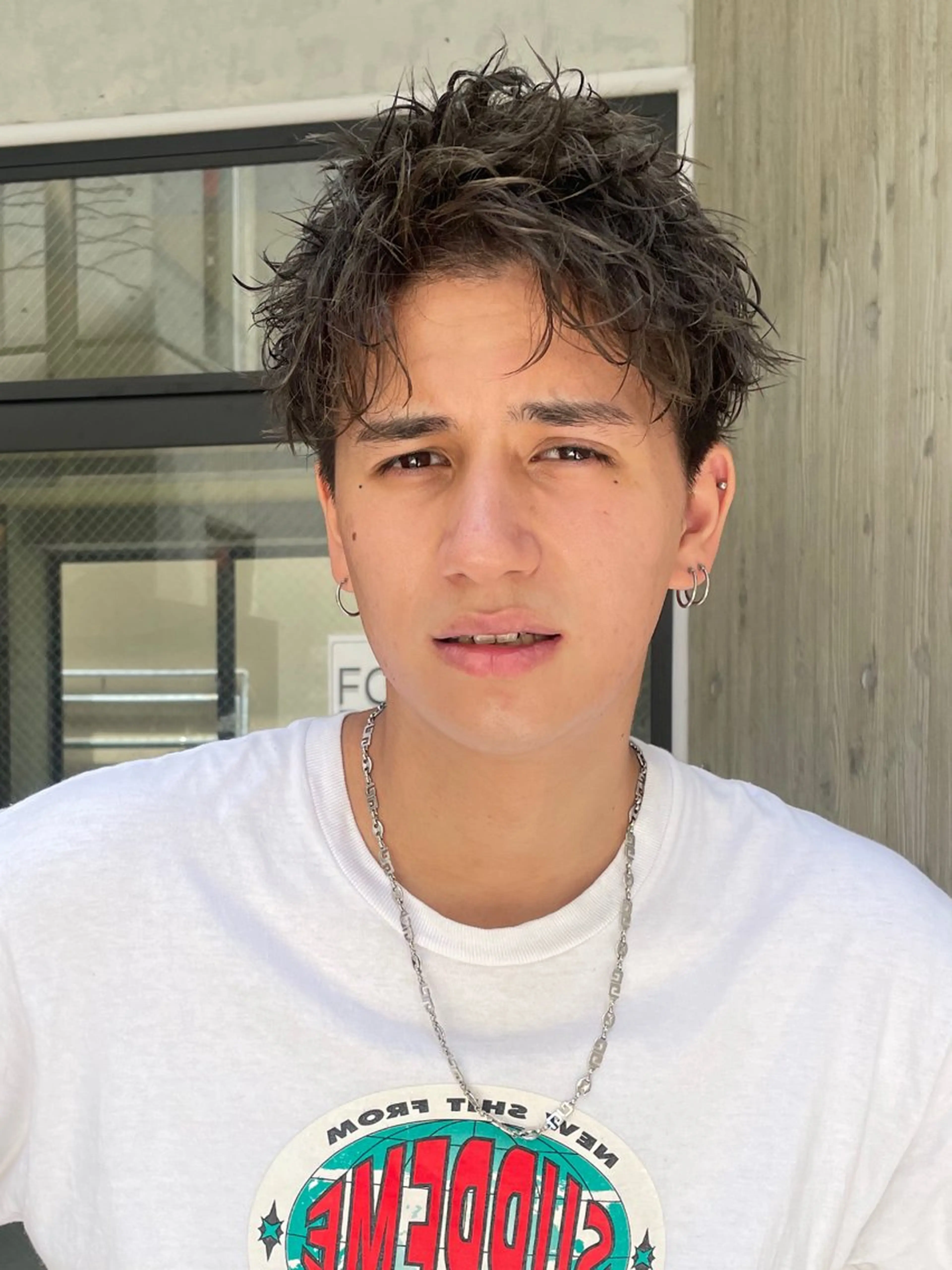 パーマ 原宿波巻きスパイラル パーマTOSHIのヘアスタイル