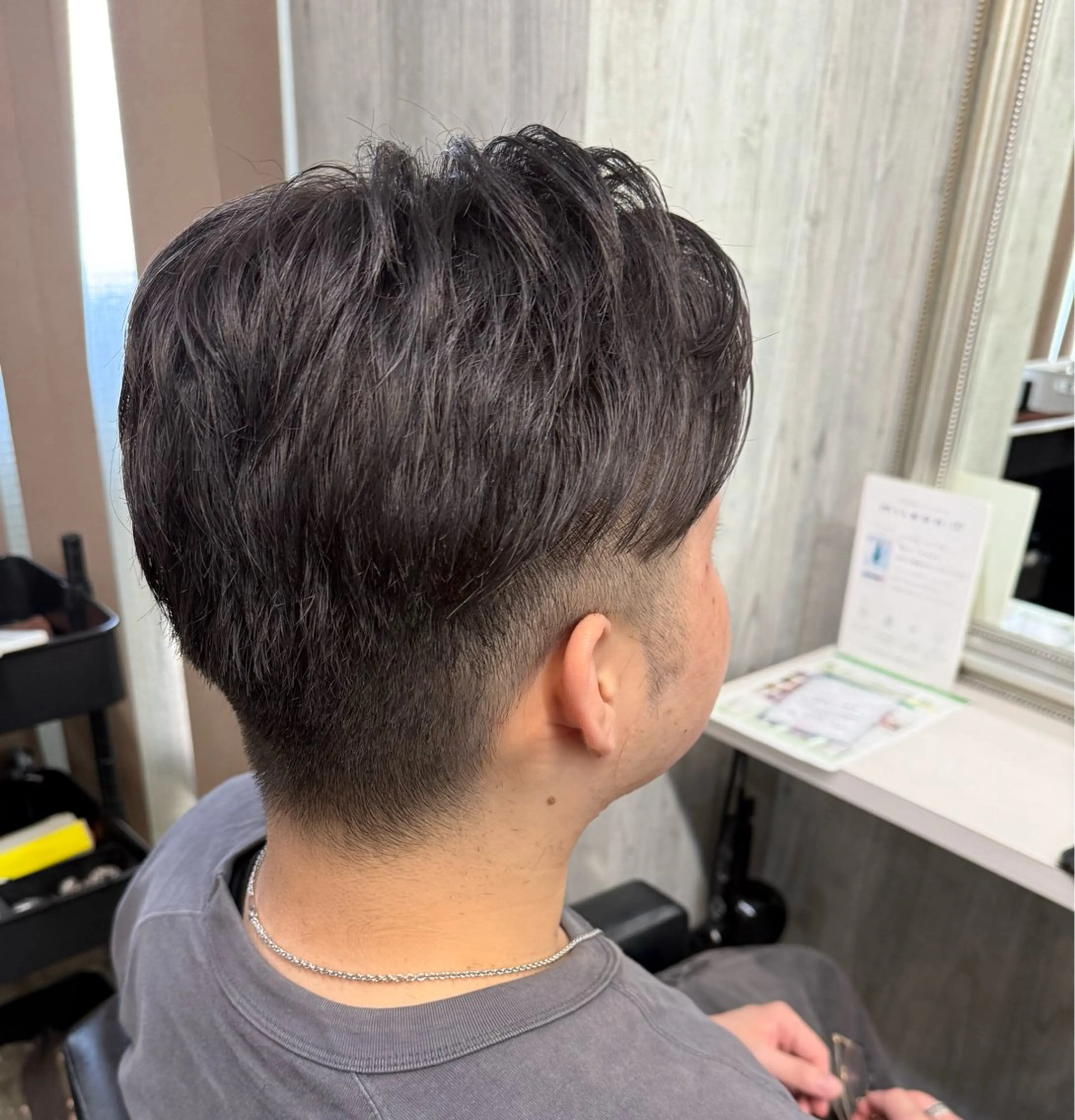 メンズ カット 縮毛矯正 メンズカット✂︎茂木のヘアスタイル