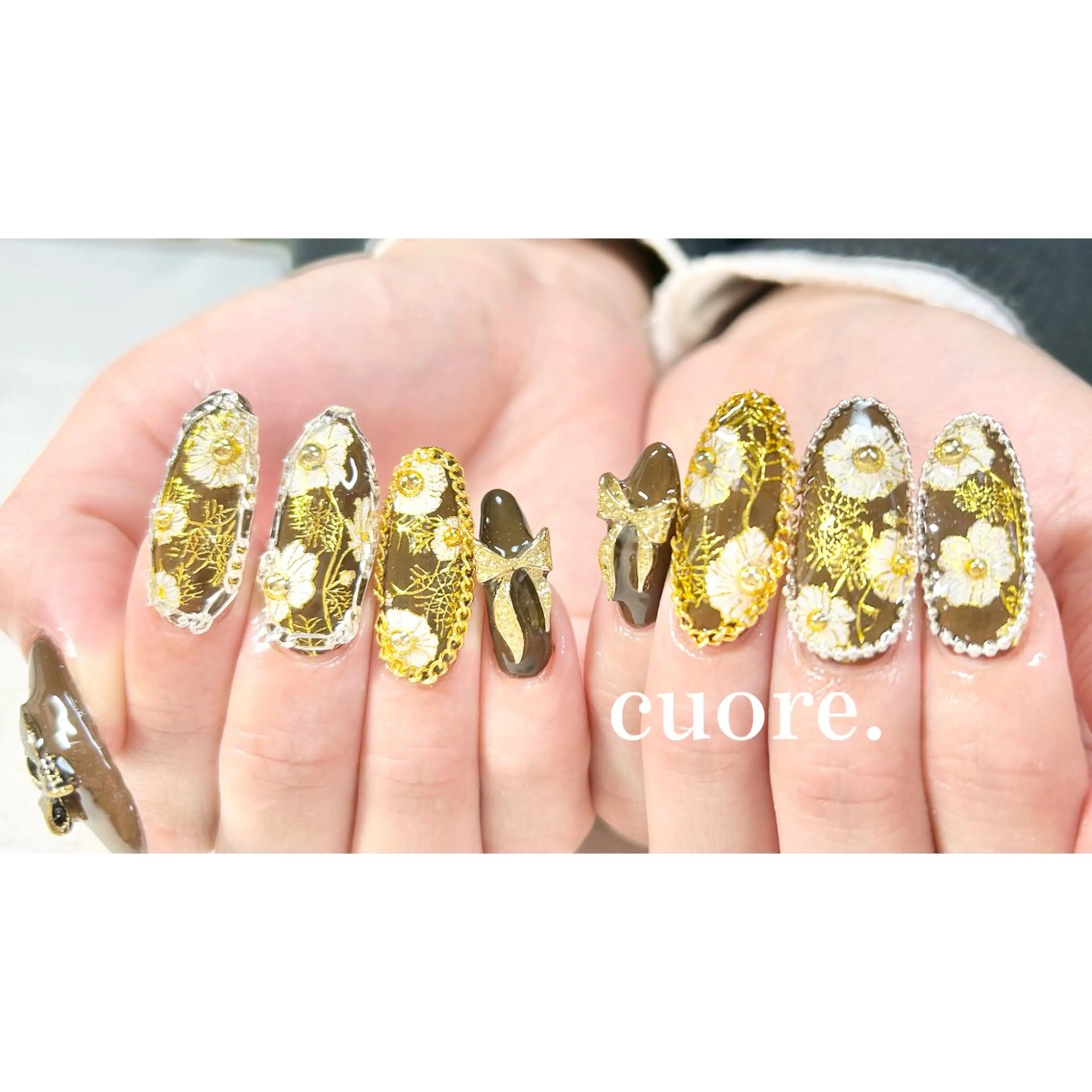 ネイル 持ち込み nail salon cuore.のネイルデザイン
