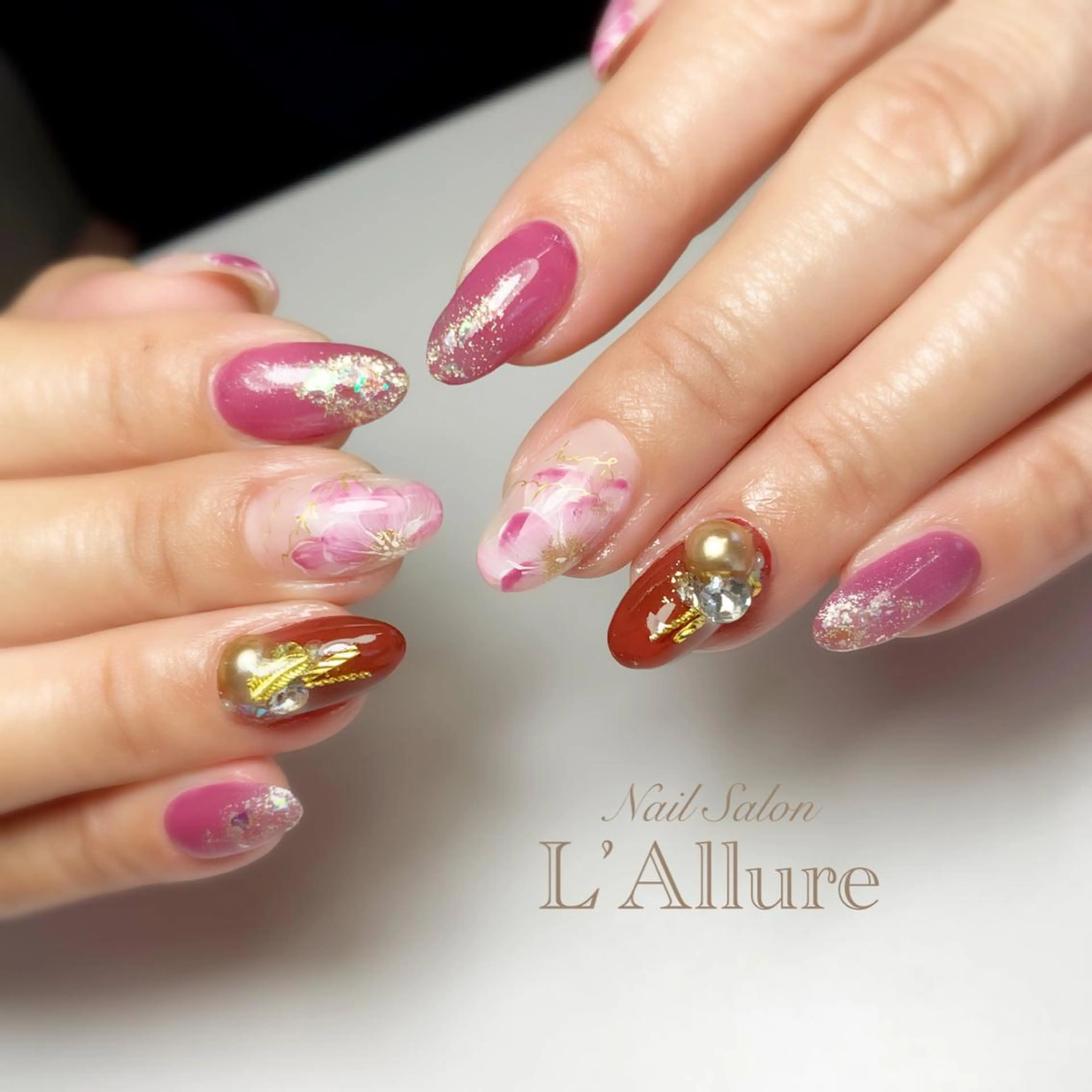 ネイル ハンドネイル Nail Salon L’Allureのネイルデザイン