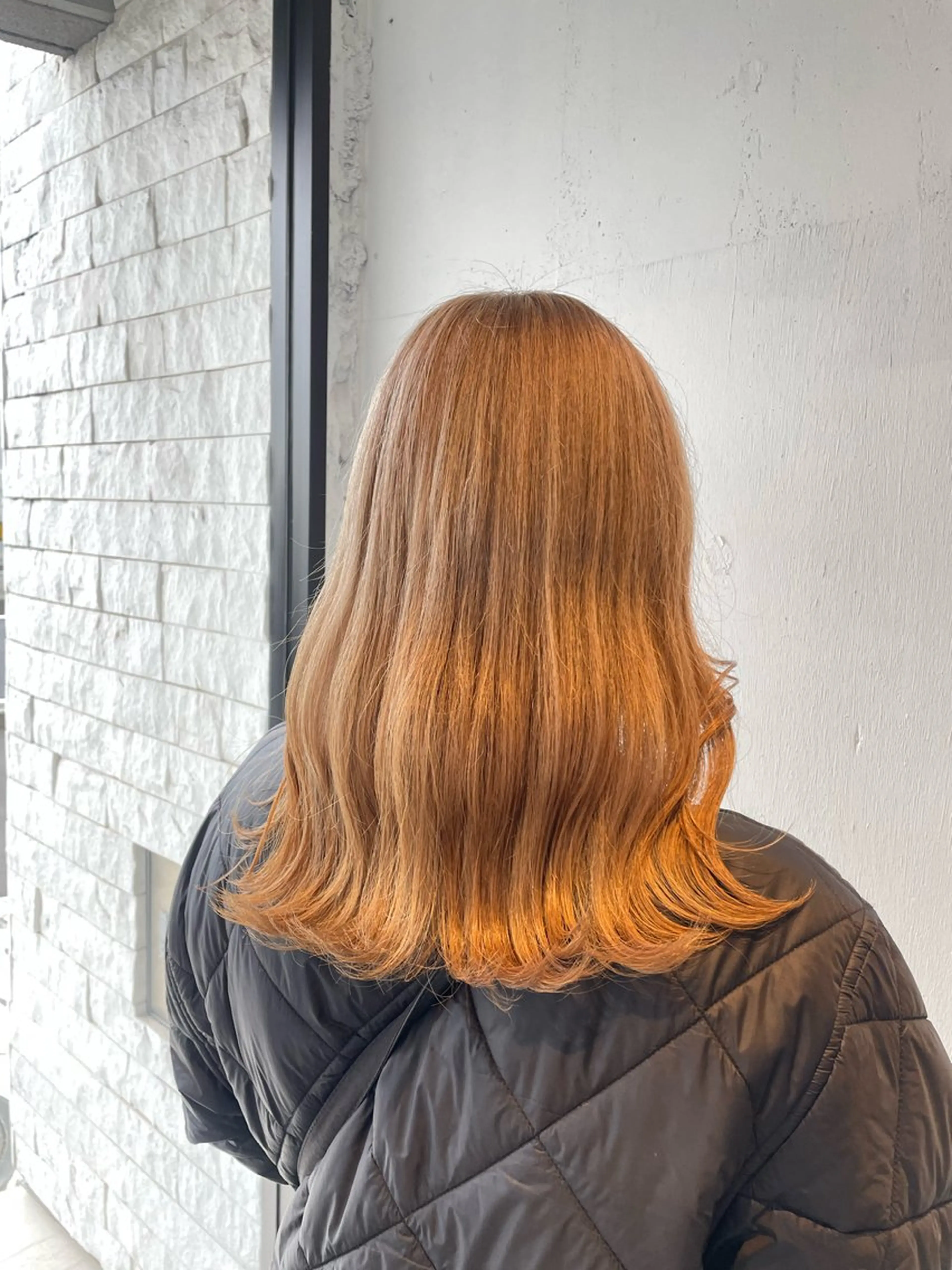 カラー ベージュカラー ミルクティーベージュ ヘアカラー ハイトーンカラー🩵 指名多数💗横山聖奈のヘアスタイル
