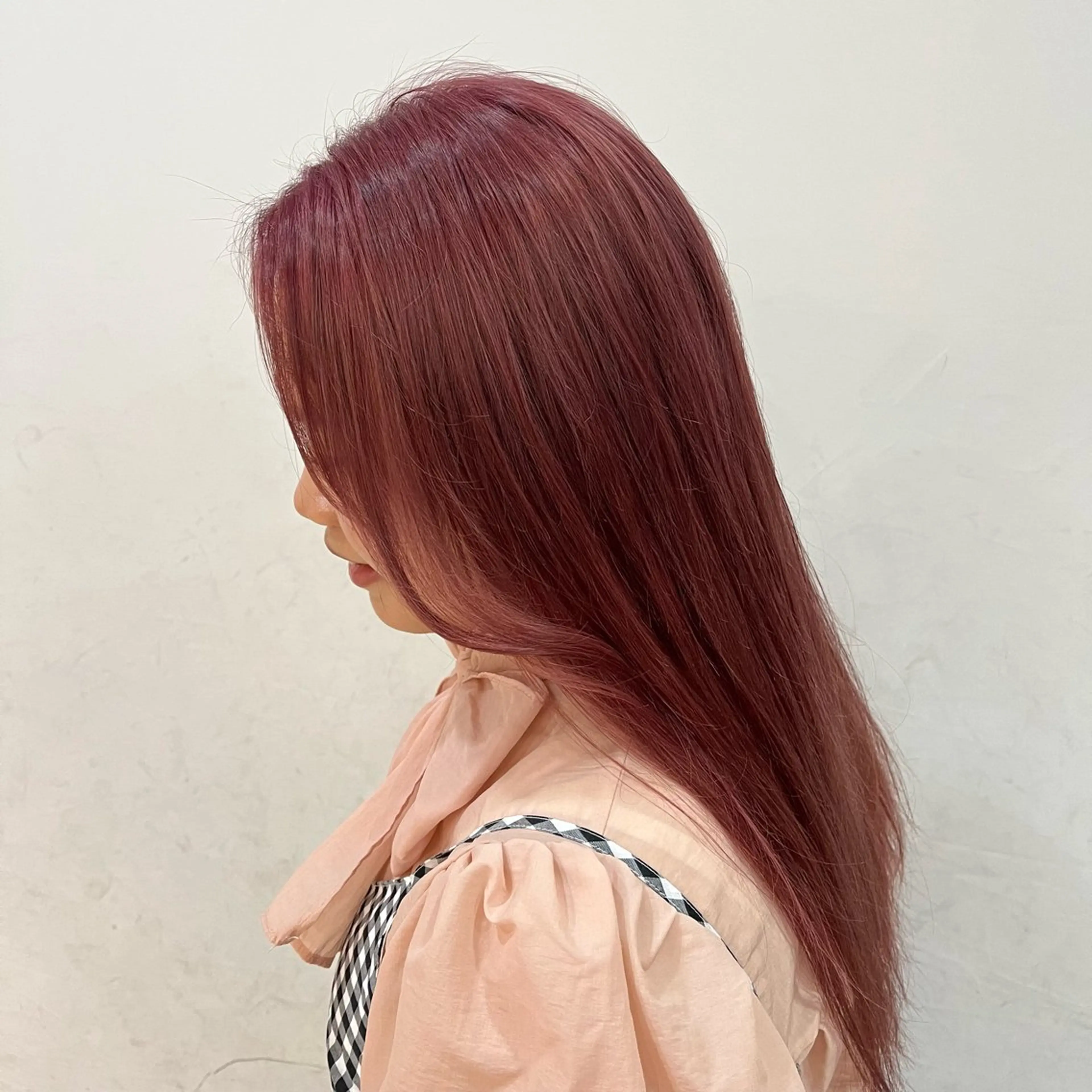 ロング カラー ピンクカラー ホワイトピンク CIEL FUKUOKA所属・CIEL ON🎶のヘアスタイル
