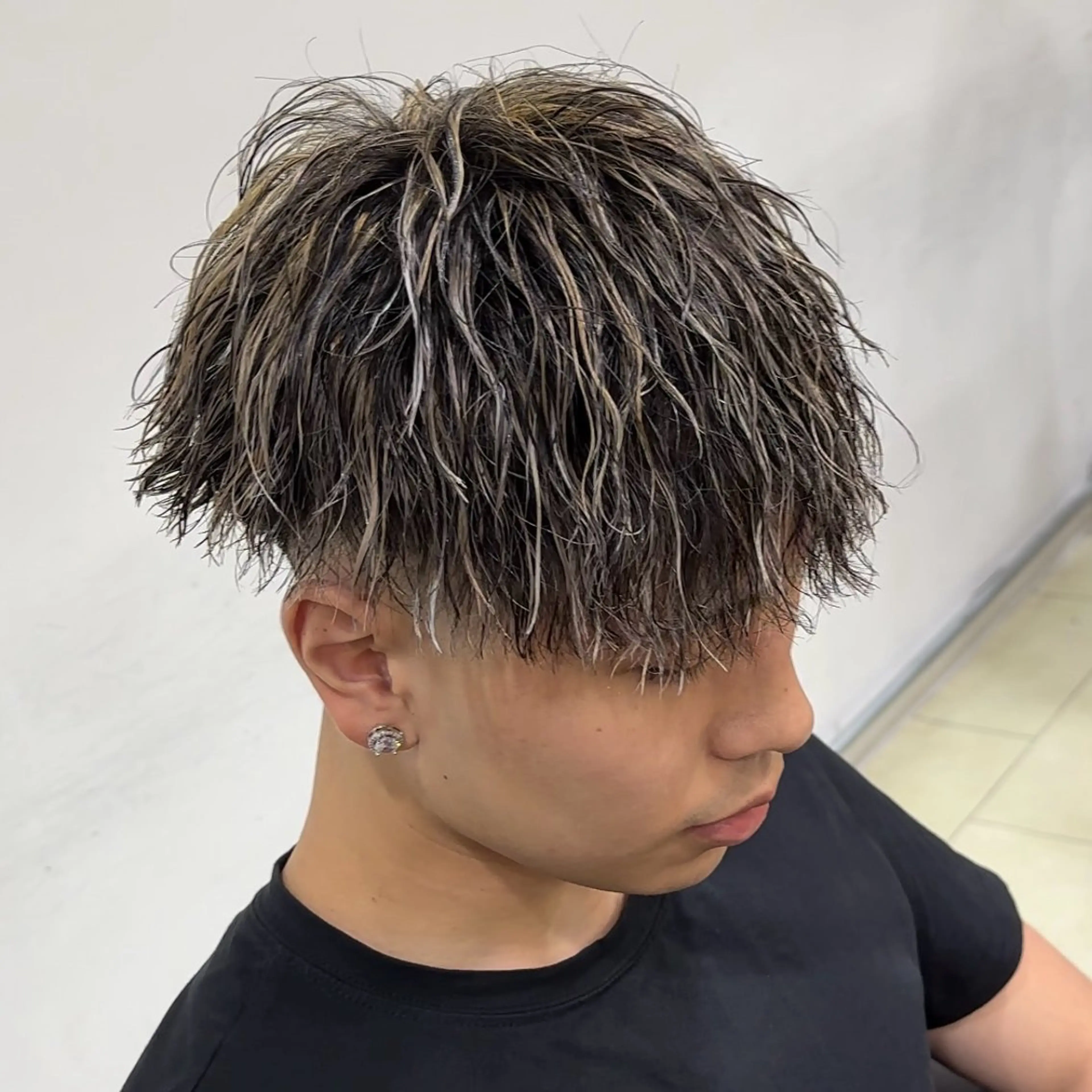 メンズ カット ヘアカラー パーマ メンズパーマ特化🥇 フェザーパーマ/紘夢のヘアスタイル