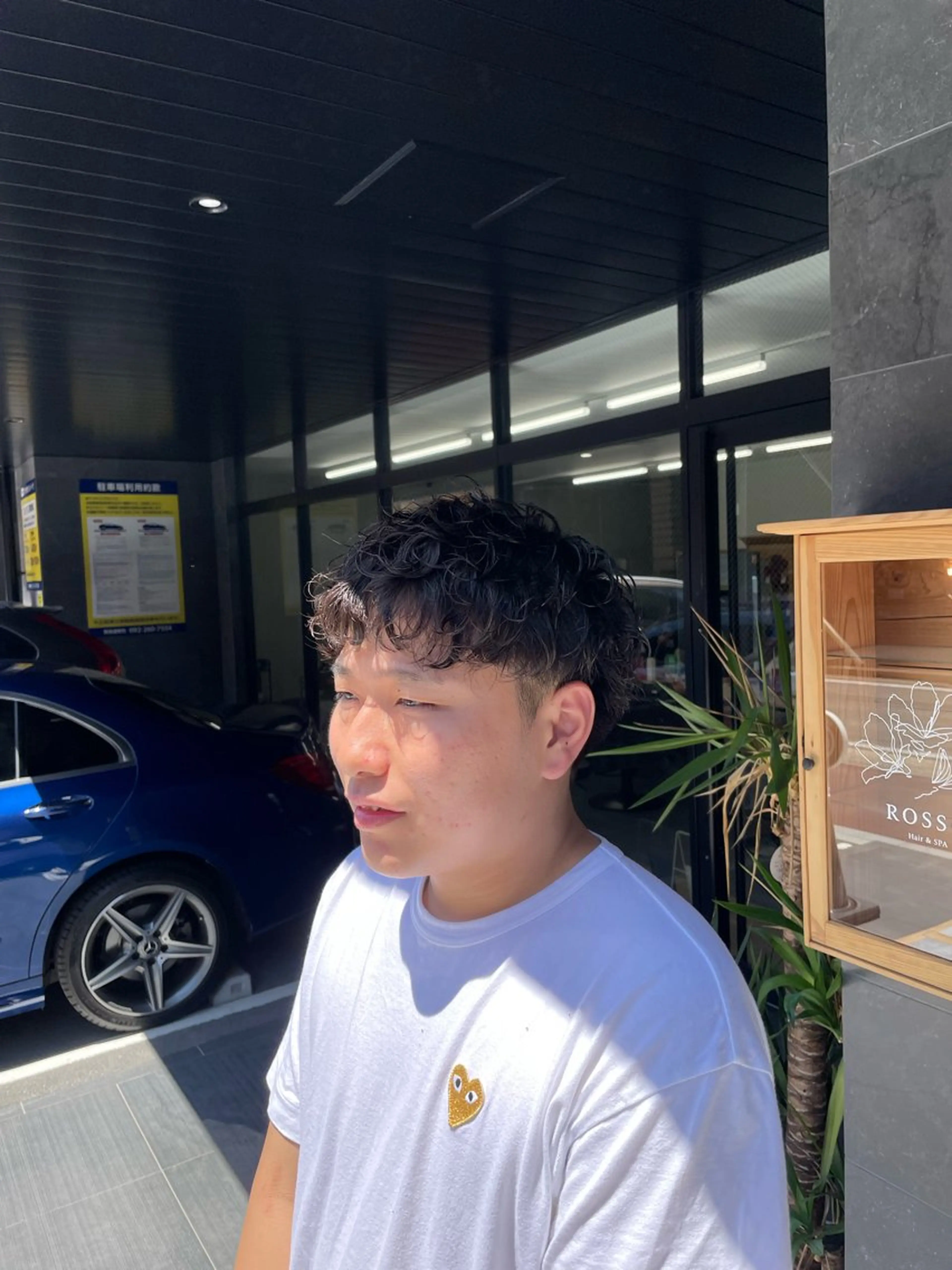 メンズ 遠藤 健登のヘアスタイル