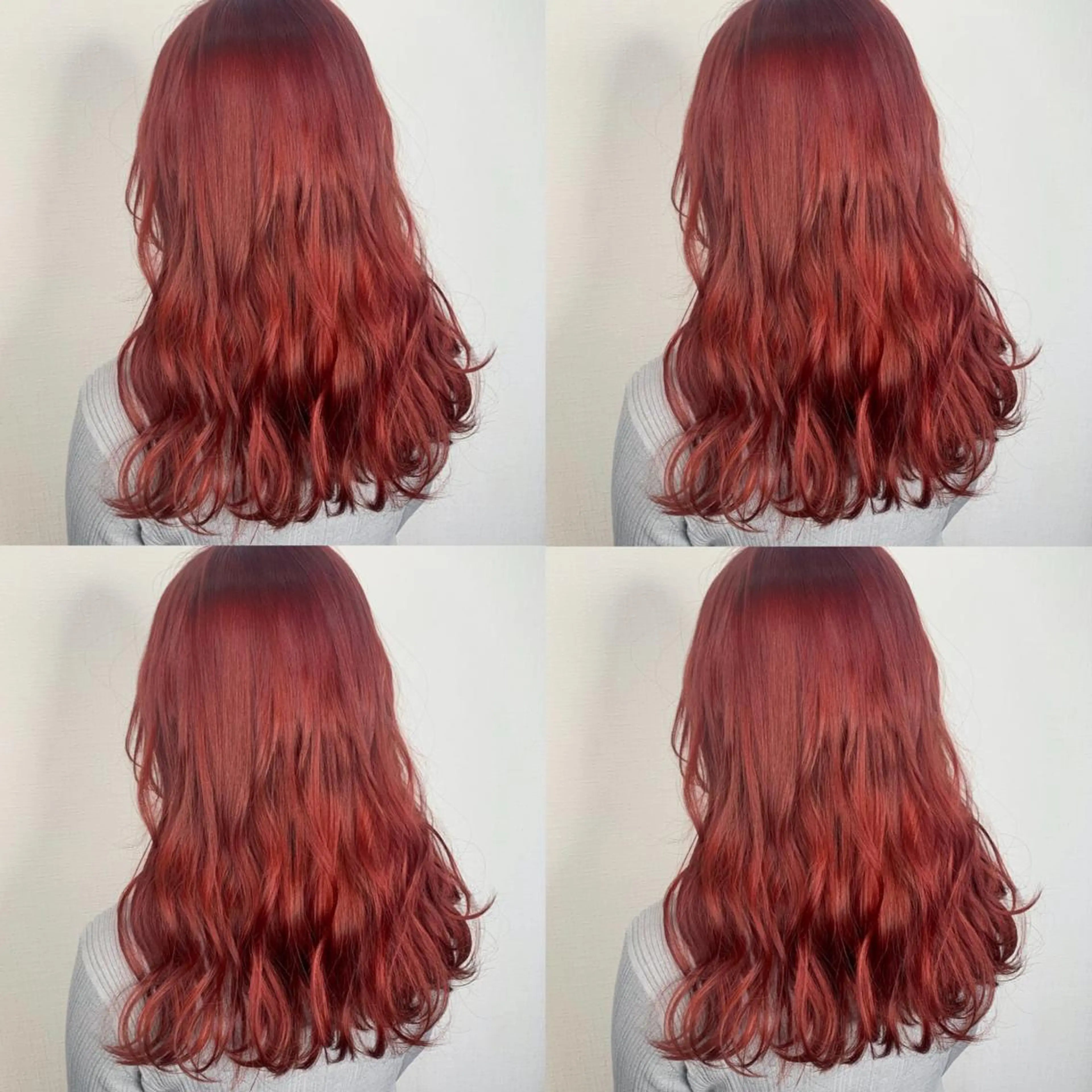 ロング カラー ピンクカラー ヘアカラー 袴田 伊代のヘアスタイル